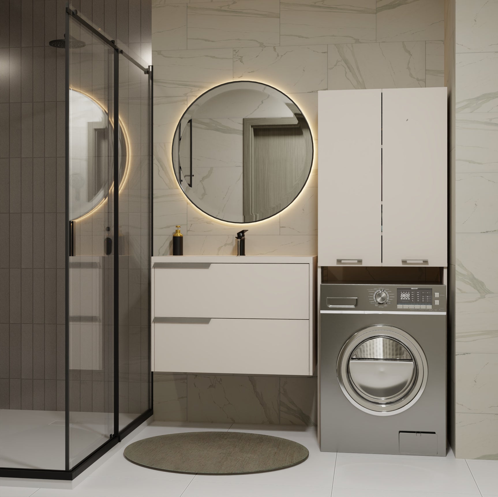 Reol til badeværelse Balelbo 103