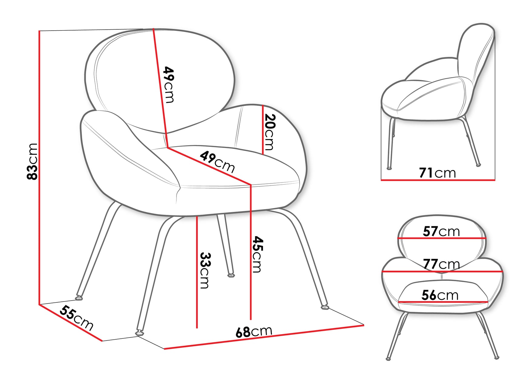 Lænestol Comfivo 465