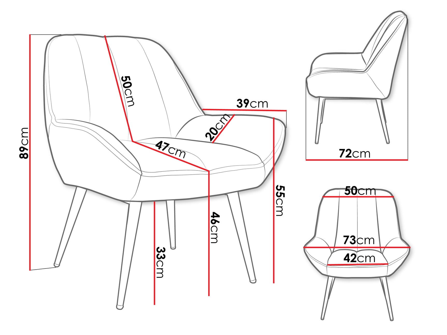 Lænestol Comfivo 466