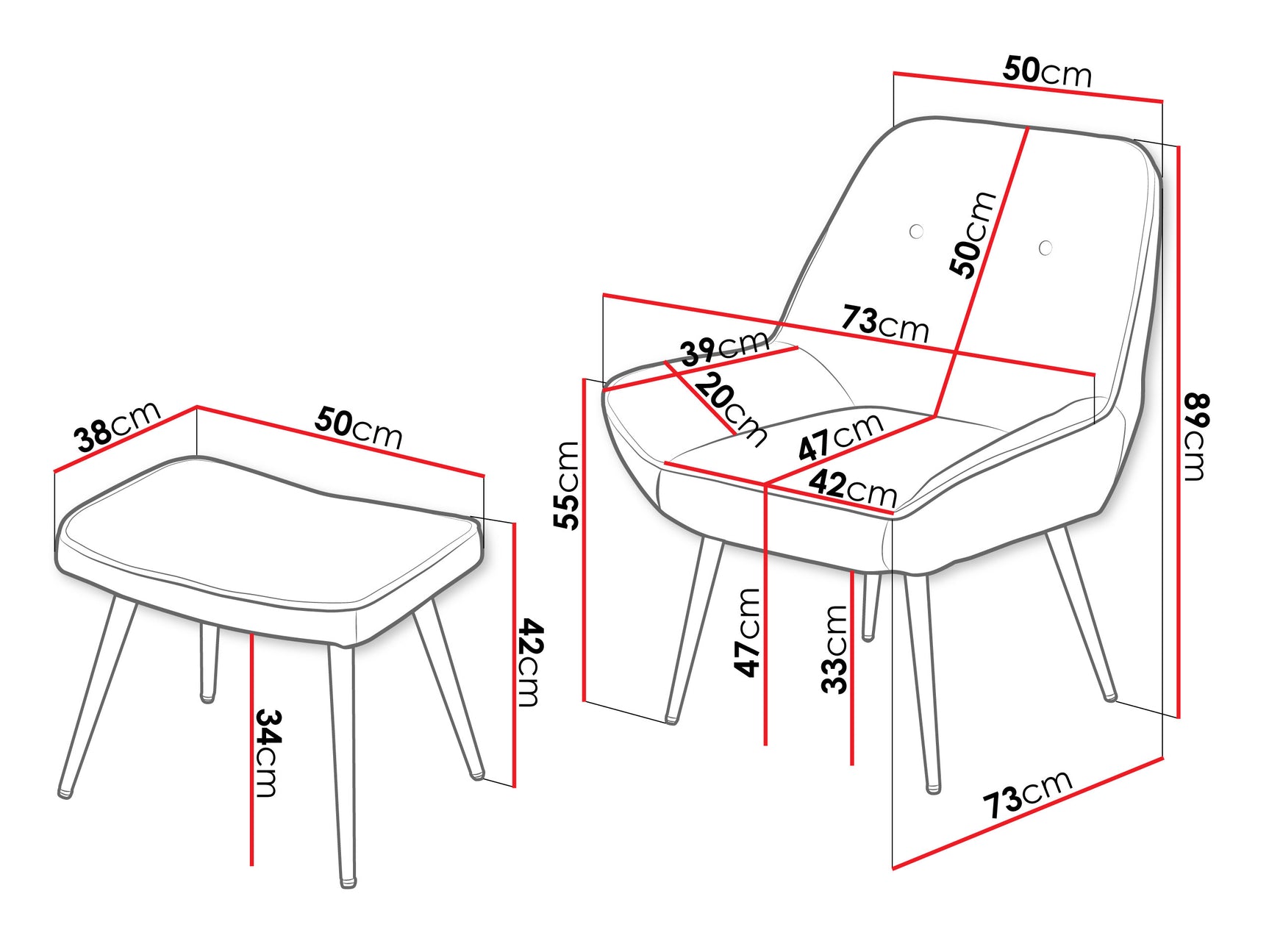 Lænestol Comfivo 467