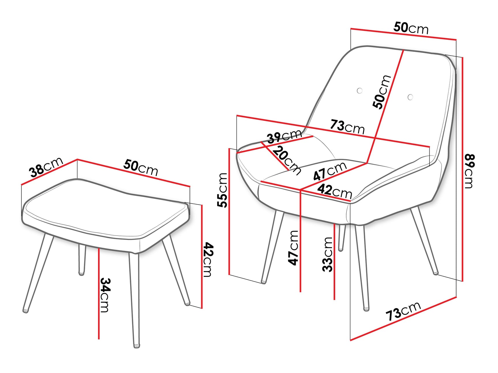 Lænestol Comfivo 467