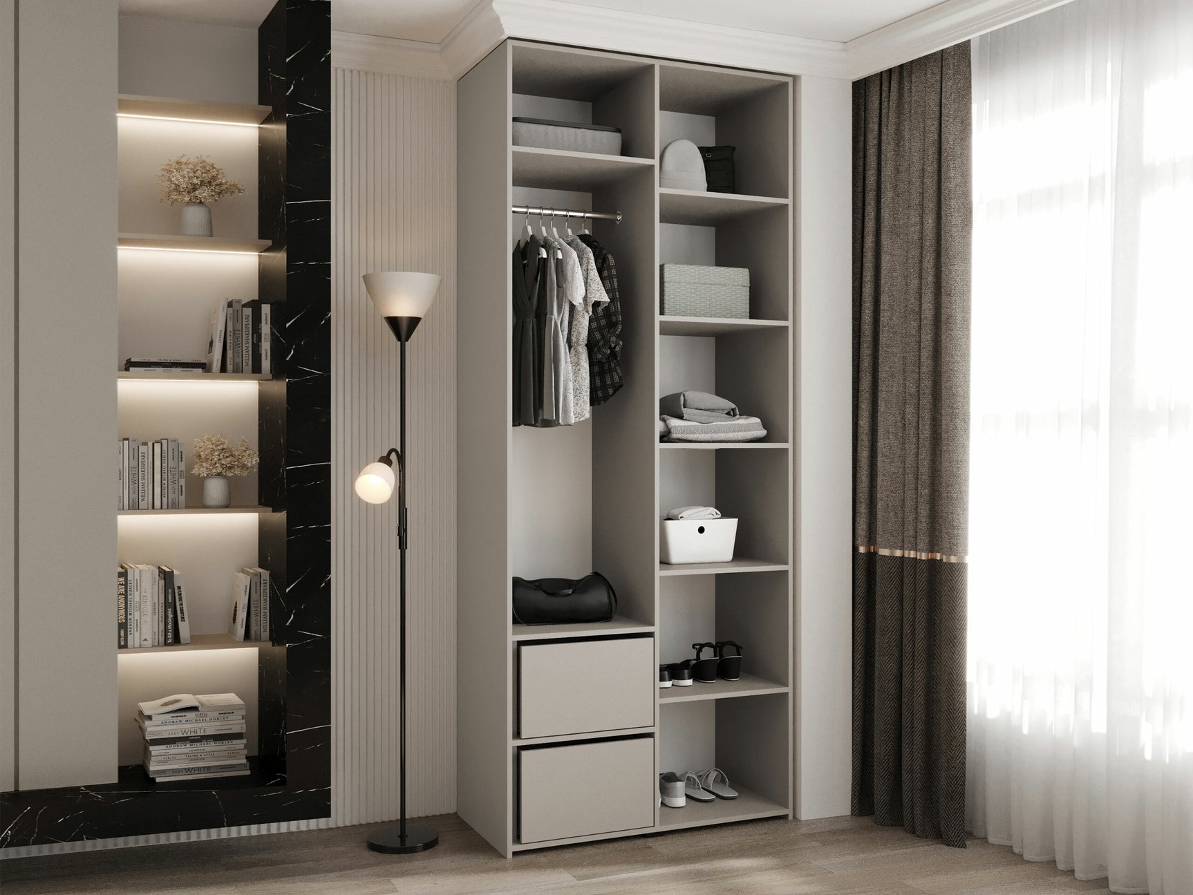 Garderobeskab Hartford 540