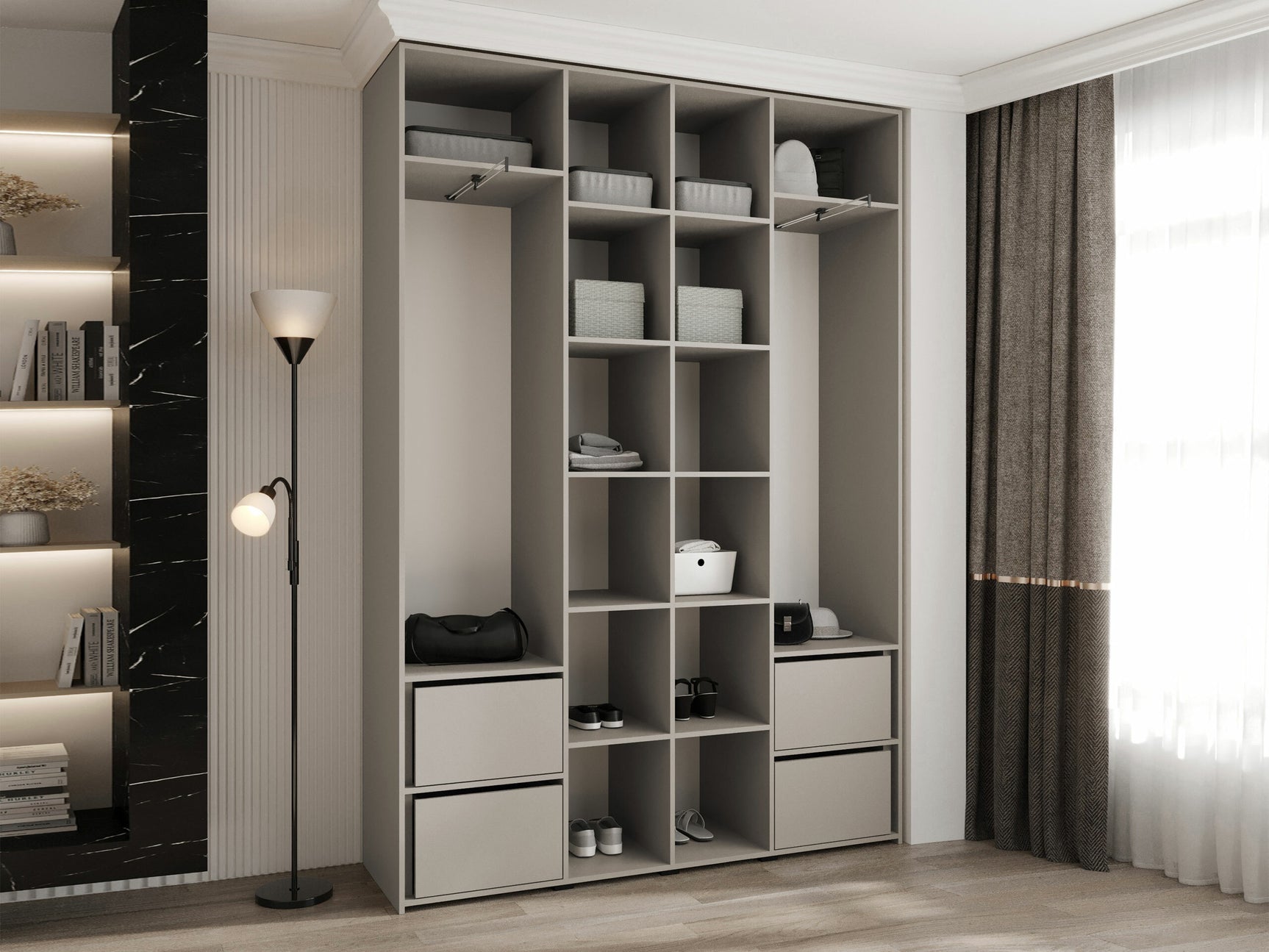 Garderobeskab Hartford 554