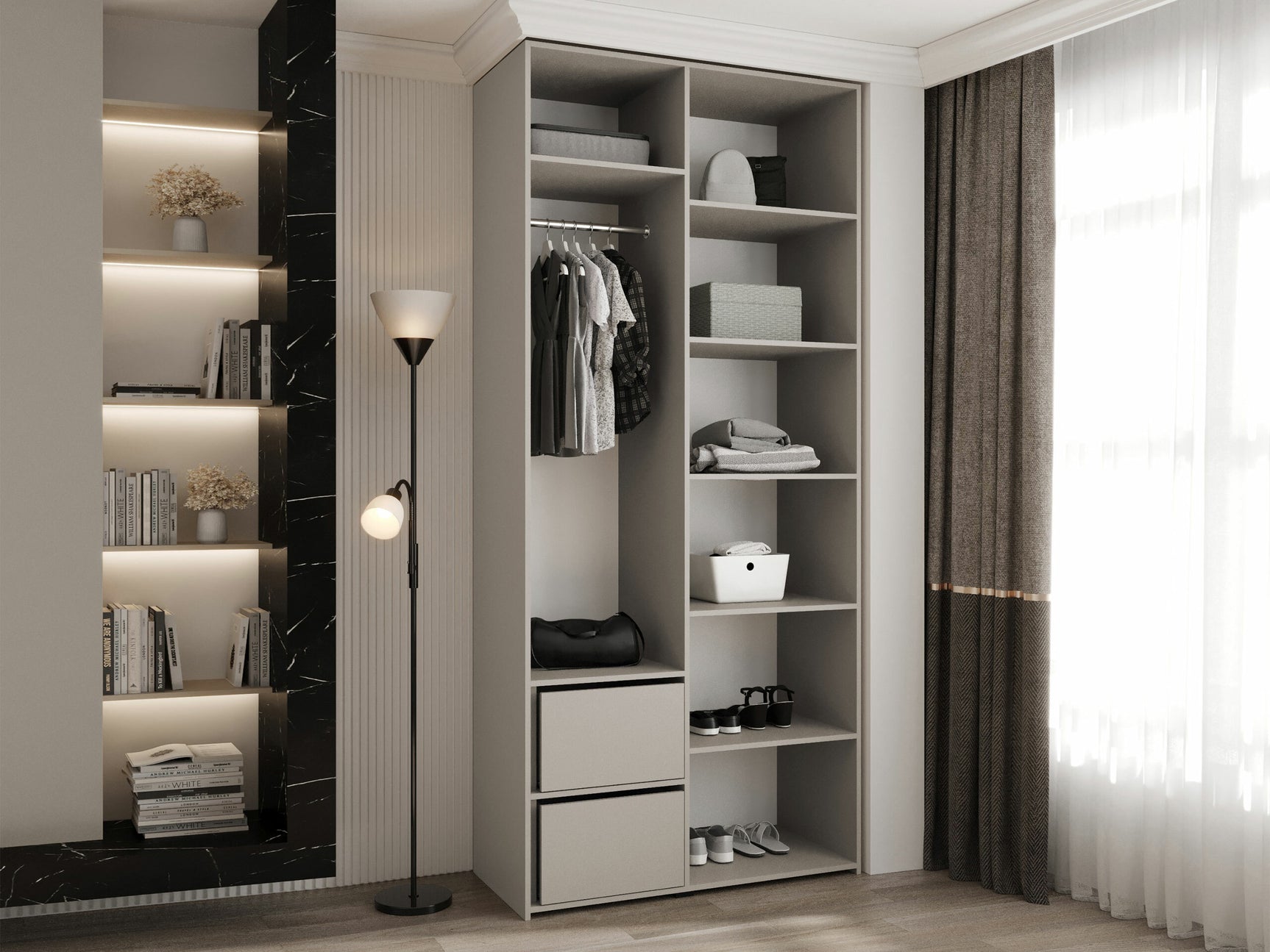 Garderobeskab Hartford 562