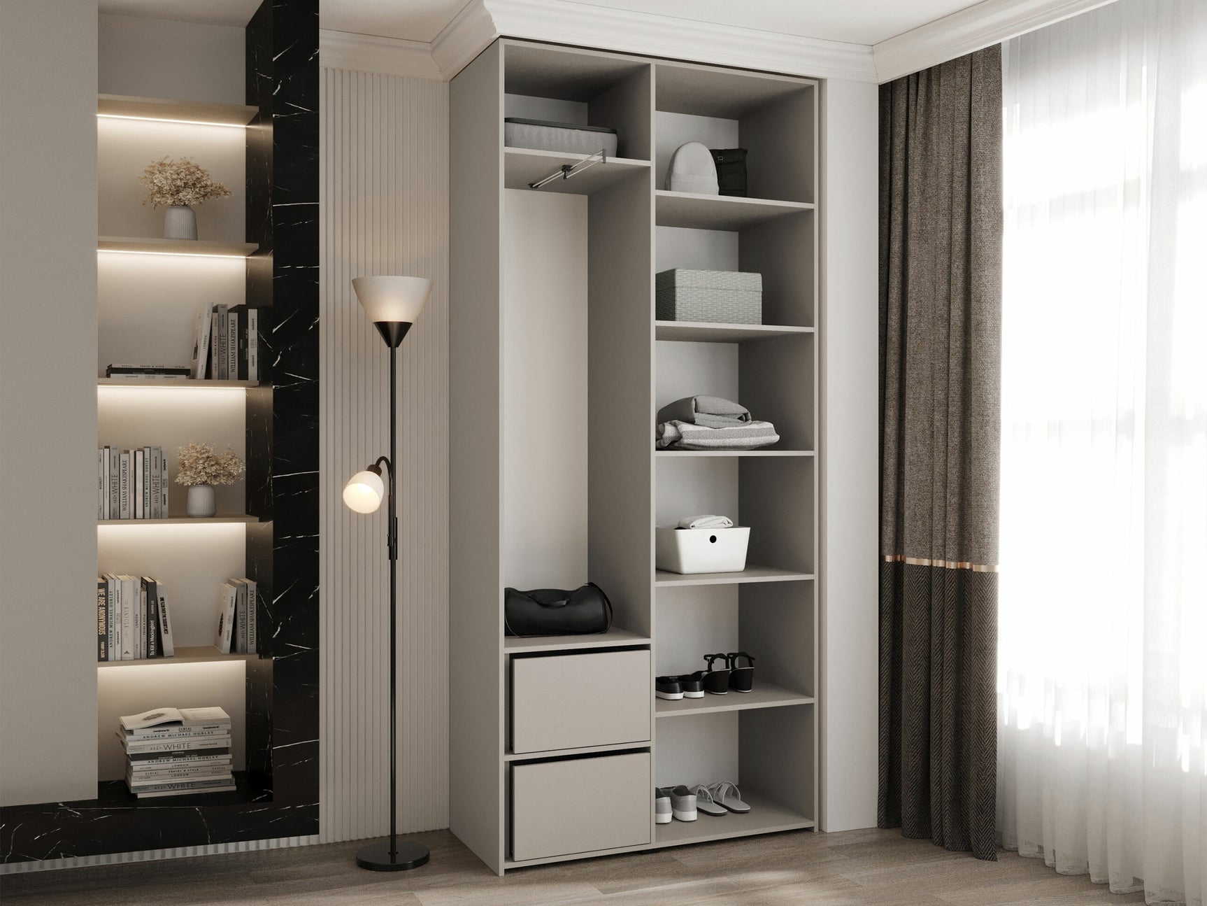 Garderobeskab Hartford 562