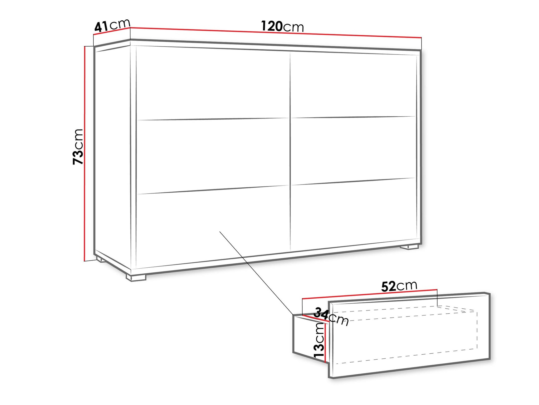 Kommode Comfivo Fersoe 103