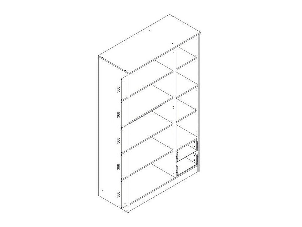 Garderobeskab Orlando 222 4222046