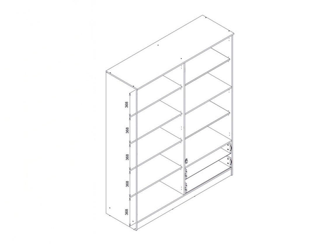 Garderobeskab Orlando 223 4222307