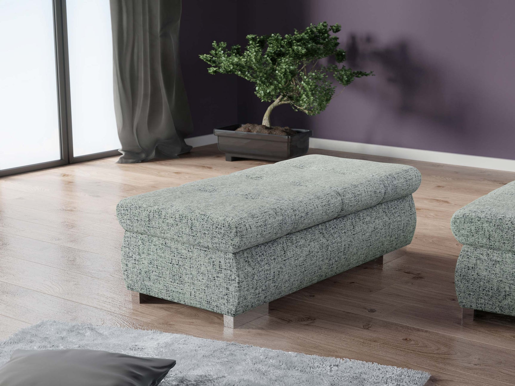 Polstret bænk Comfivo 123