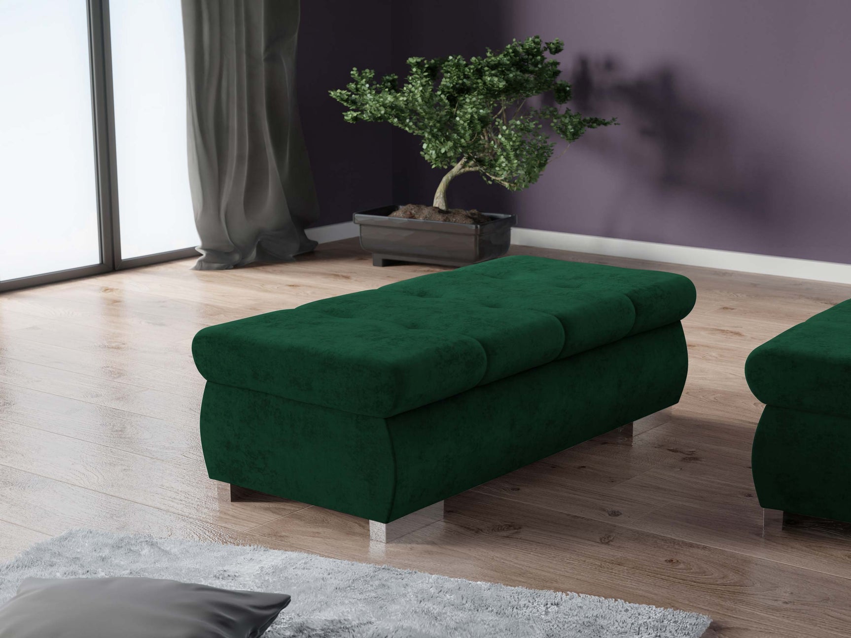 Polstret bænk Comfivo 123