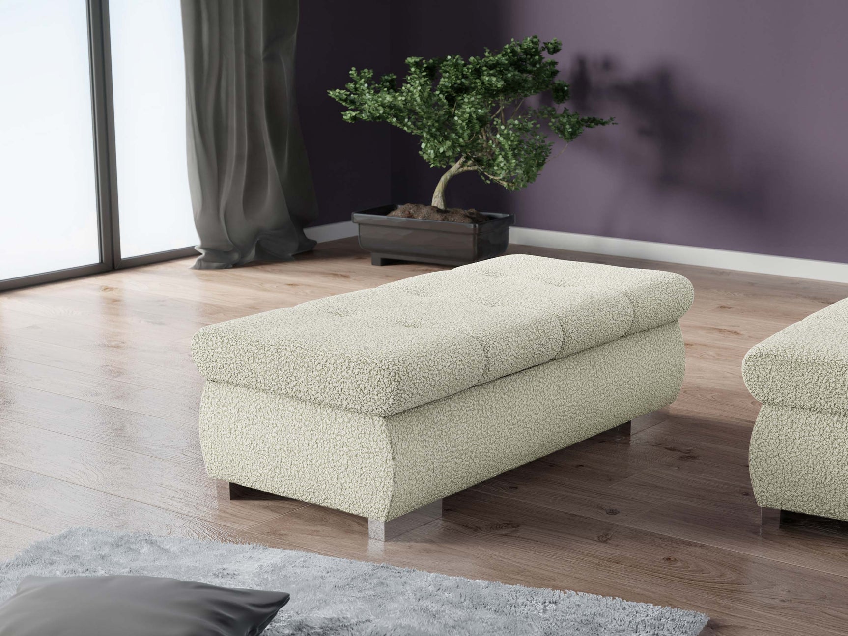 Polstret bænk Comfivo 123