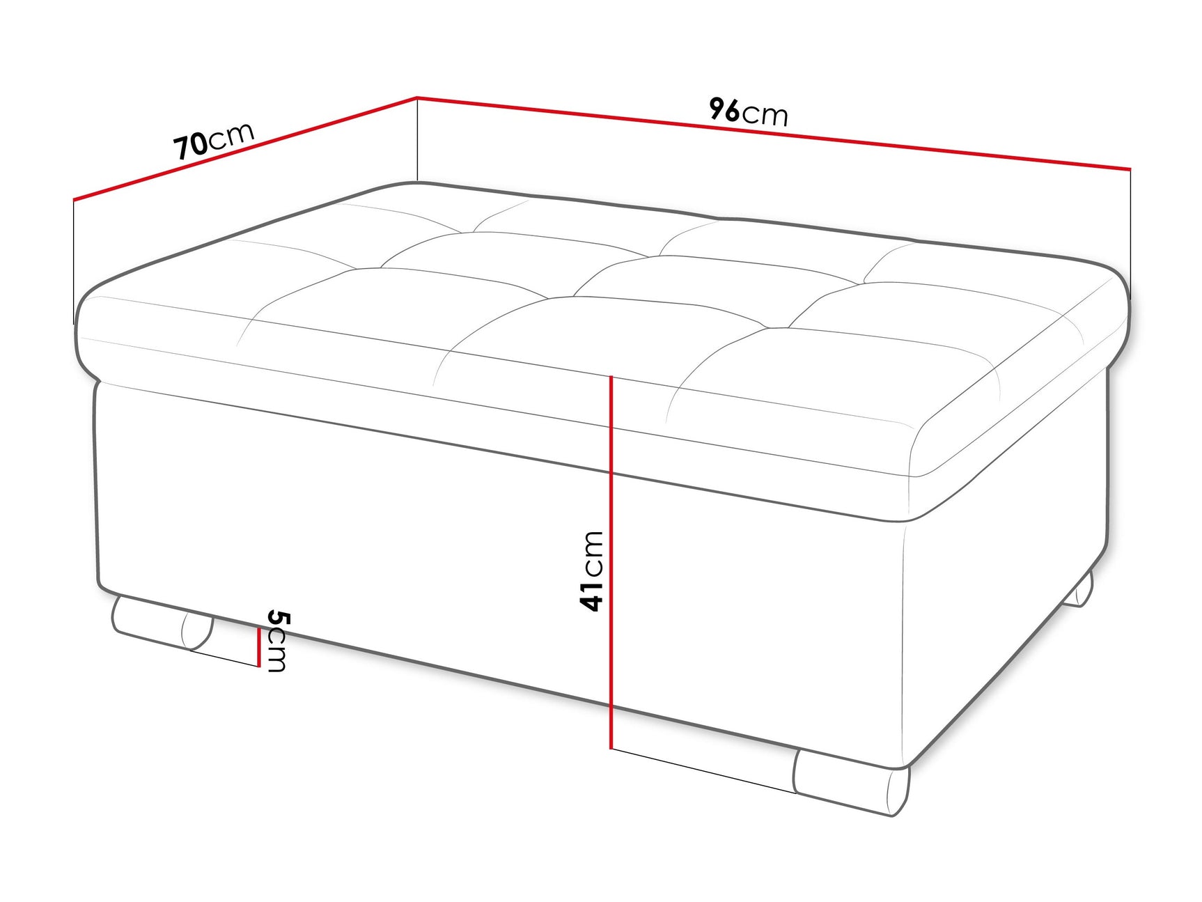 Polstret bænk Comfivo 118