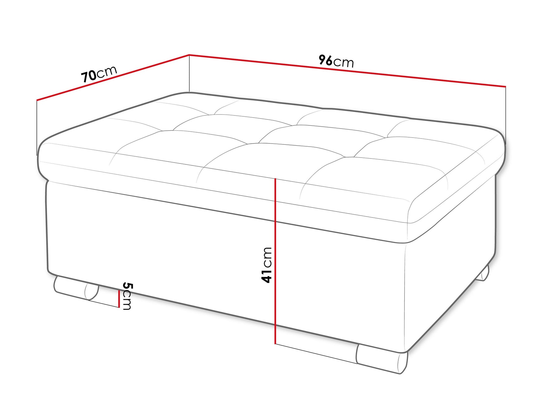 Polstret bænk Comfivo 118