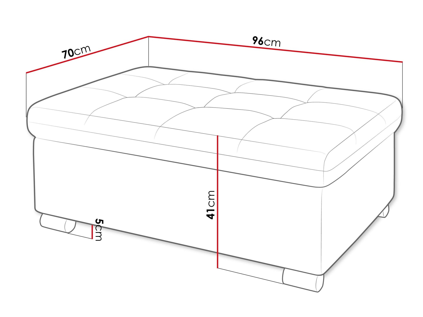 Polstret bænk Comfivo 118