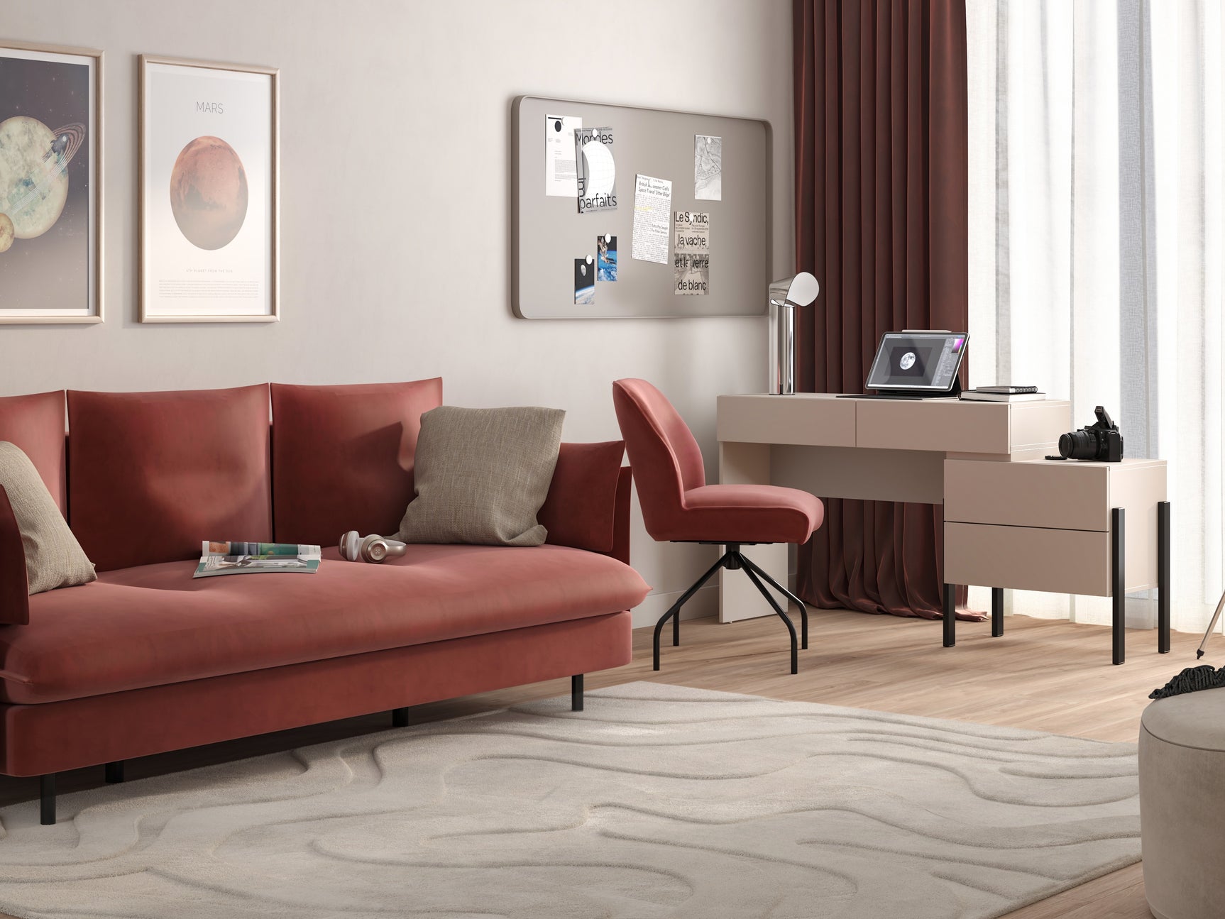 Skrivebord Etsore 107 4228336