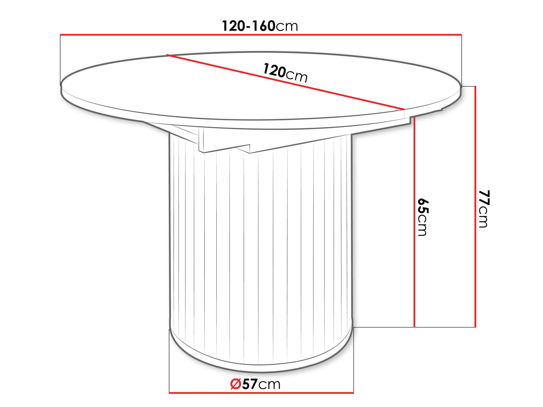 Bord Novmono 126 4228341