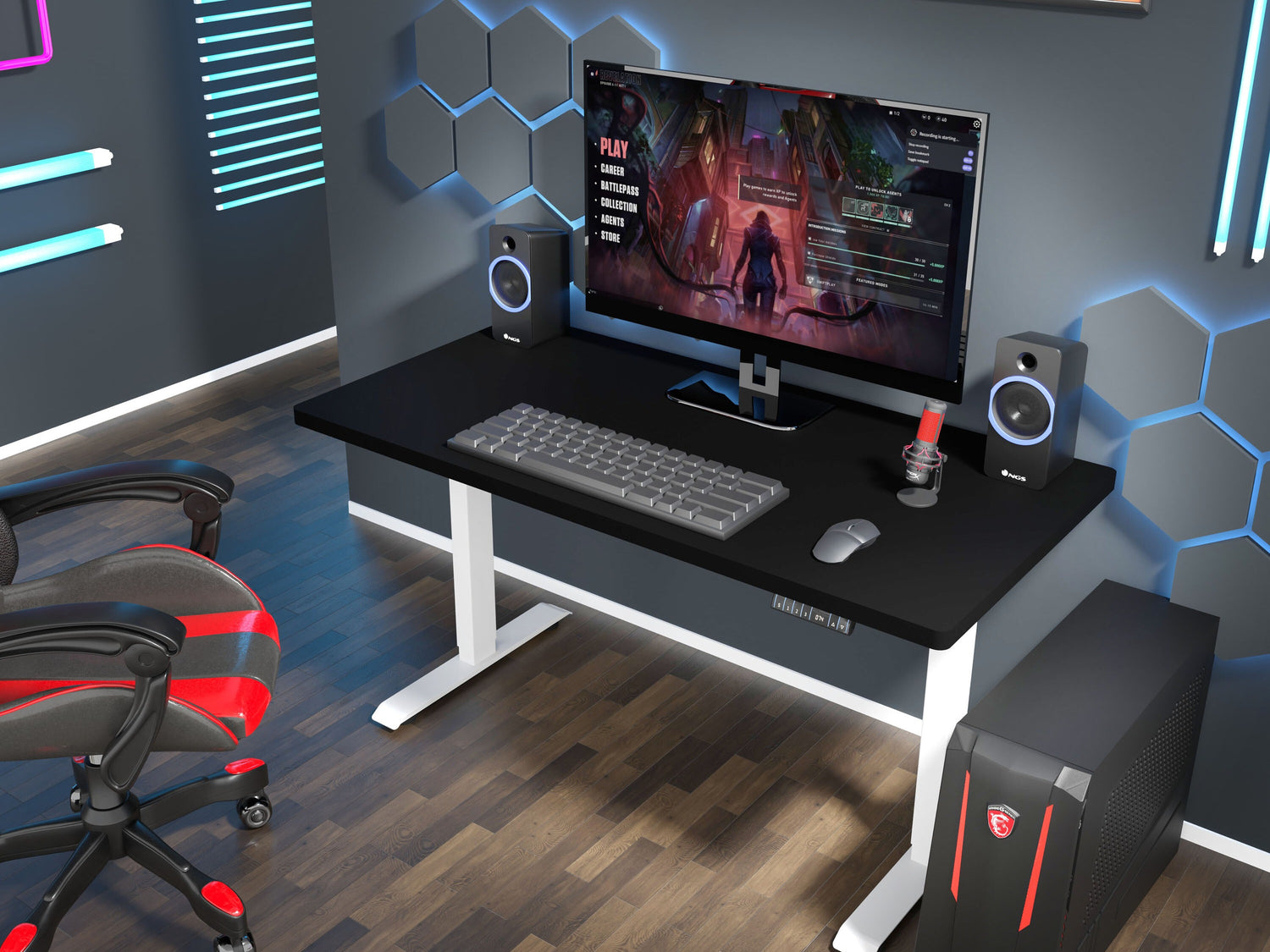 Højdejusterbart arbejdsbord Buffalo 184 4228631