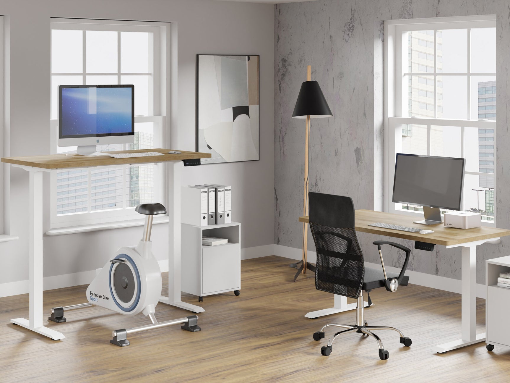 Højdejusterbart arbejdsbord Buffalo 199