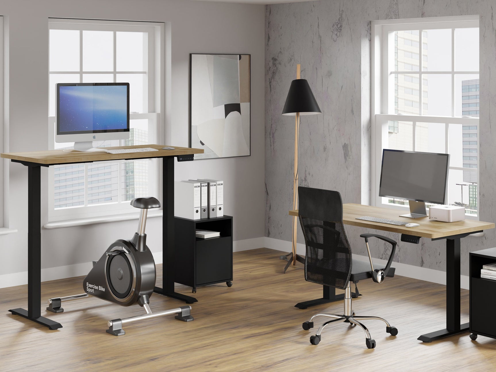 Højdejusterbart arbejdsbord Buffalo 199