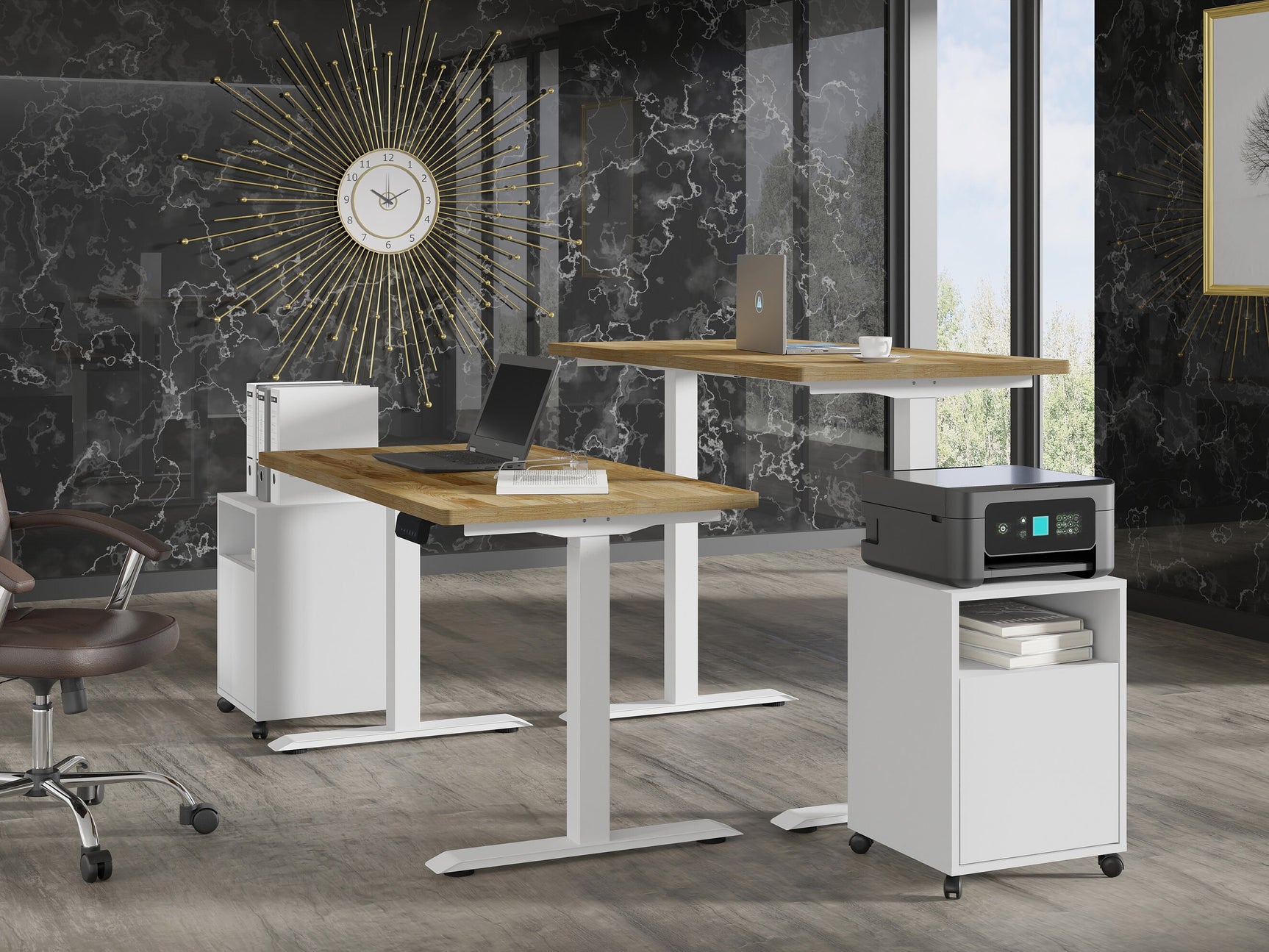 Højdejusterbart arbejdsbord Buffalo 199