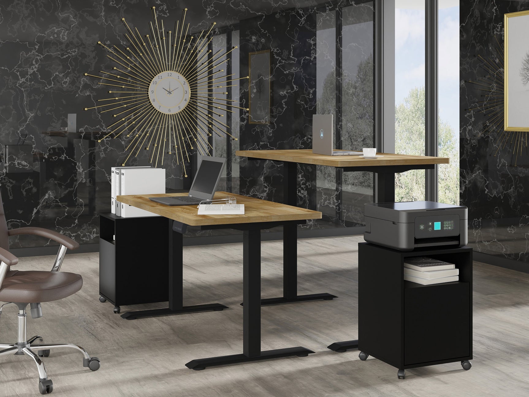 Højdejusterbart arbejdsbord Buffalo 199