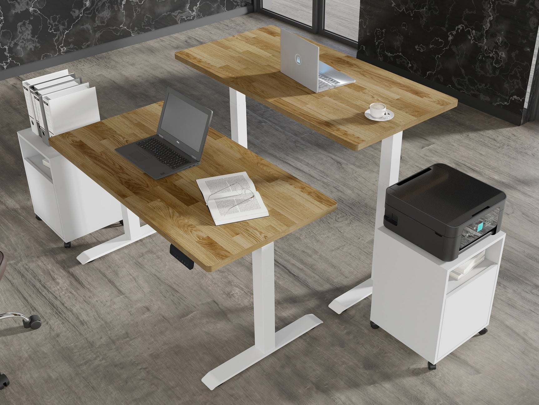 Højdejusterbart arbejdsbord Buffalo 199