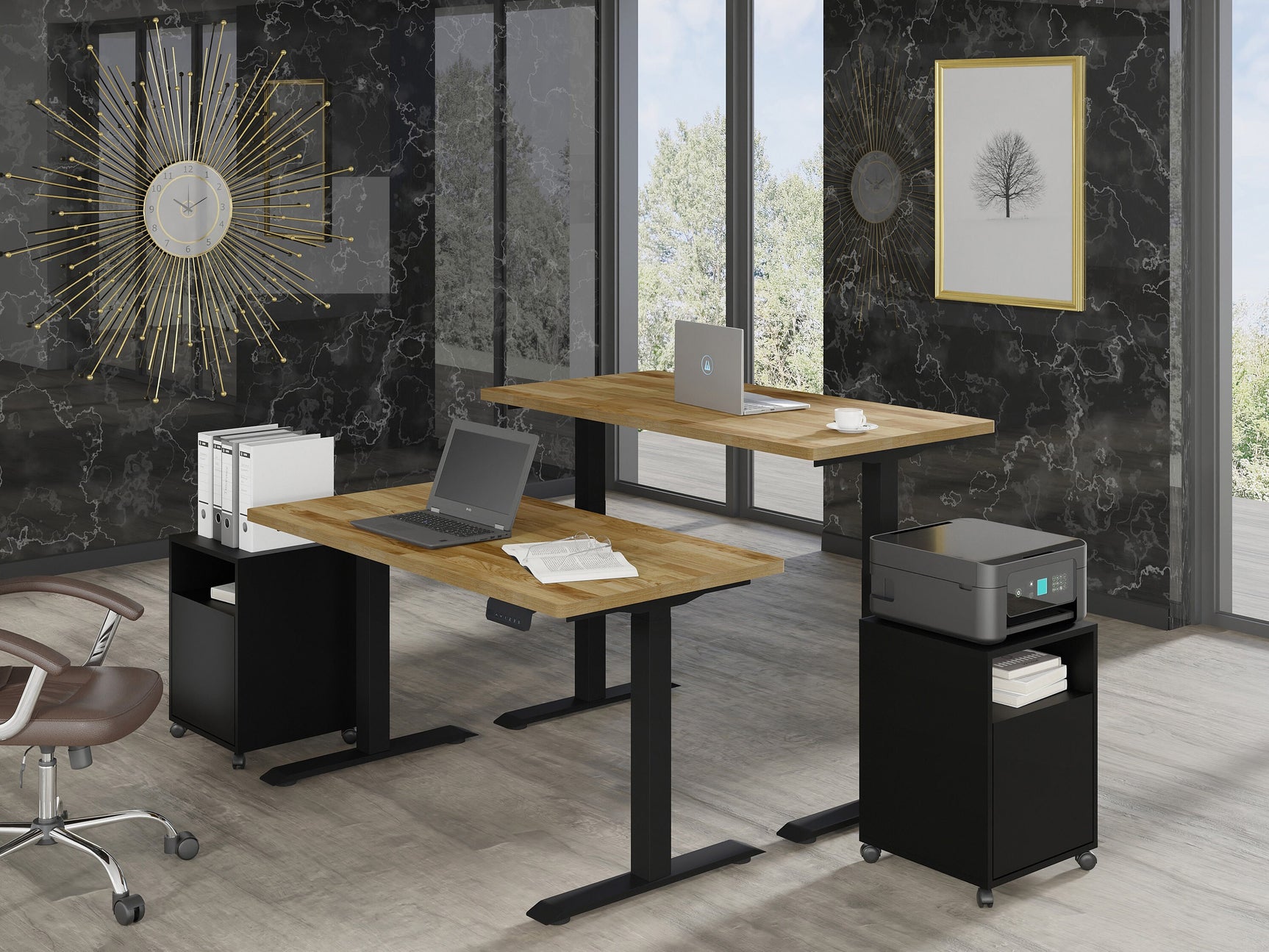 Højdejusterbart arbejdsbord Buffalo 199