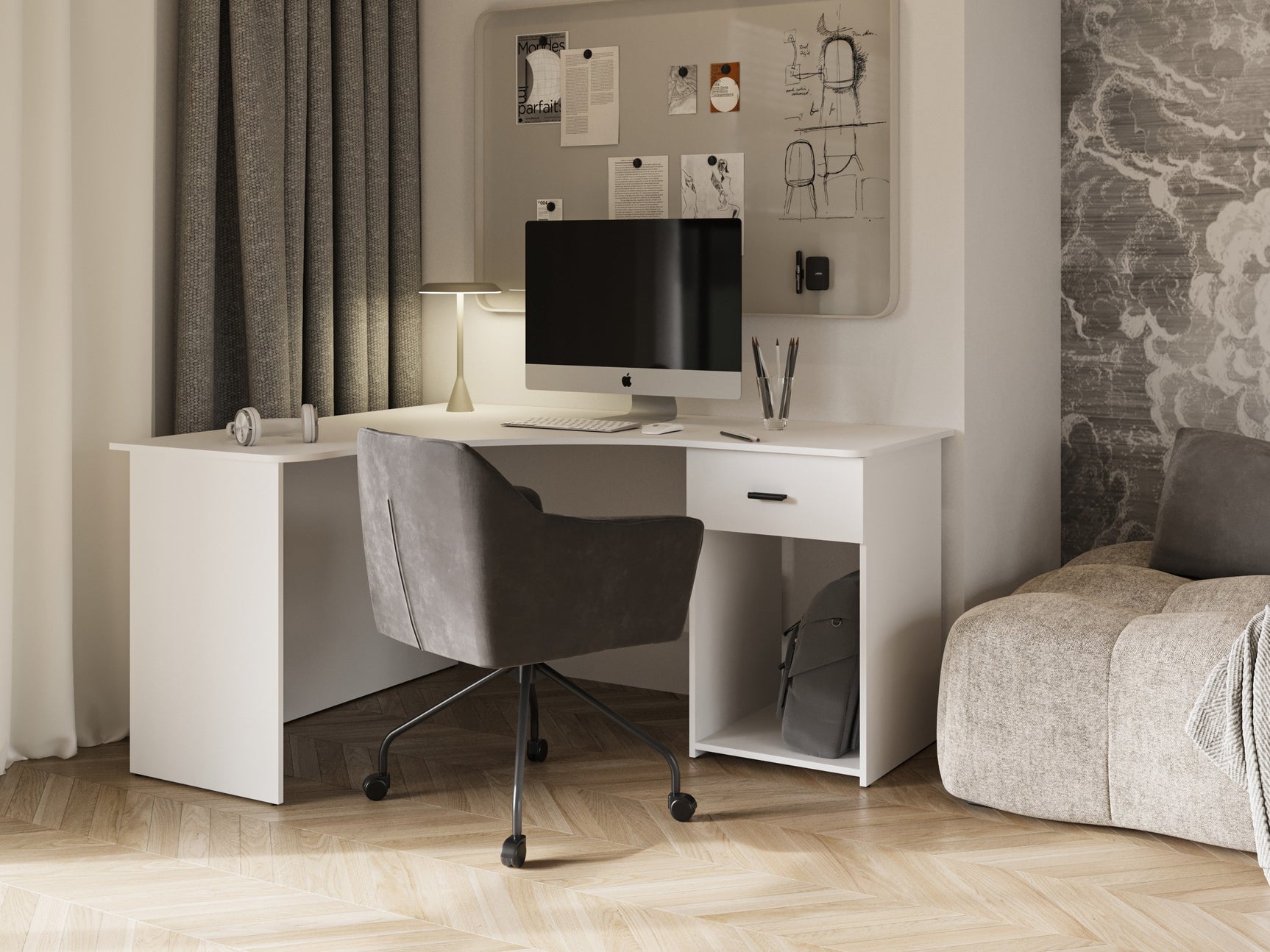 Hjørneskrivebord Austin 303 4230337