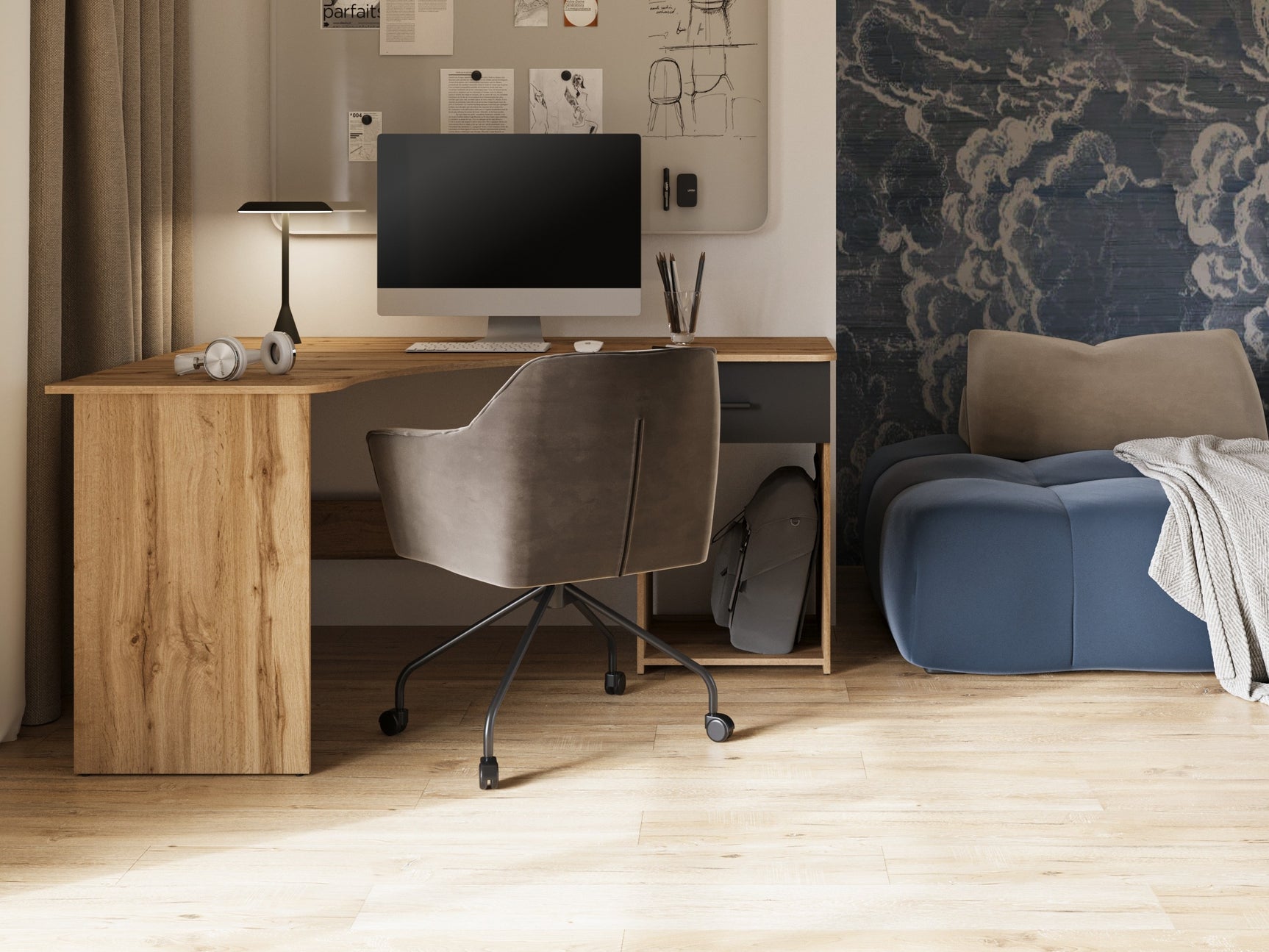 Hjørneskrivebord Austin 303 4230341