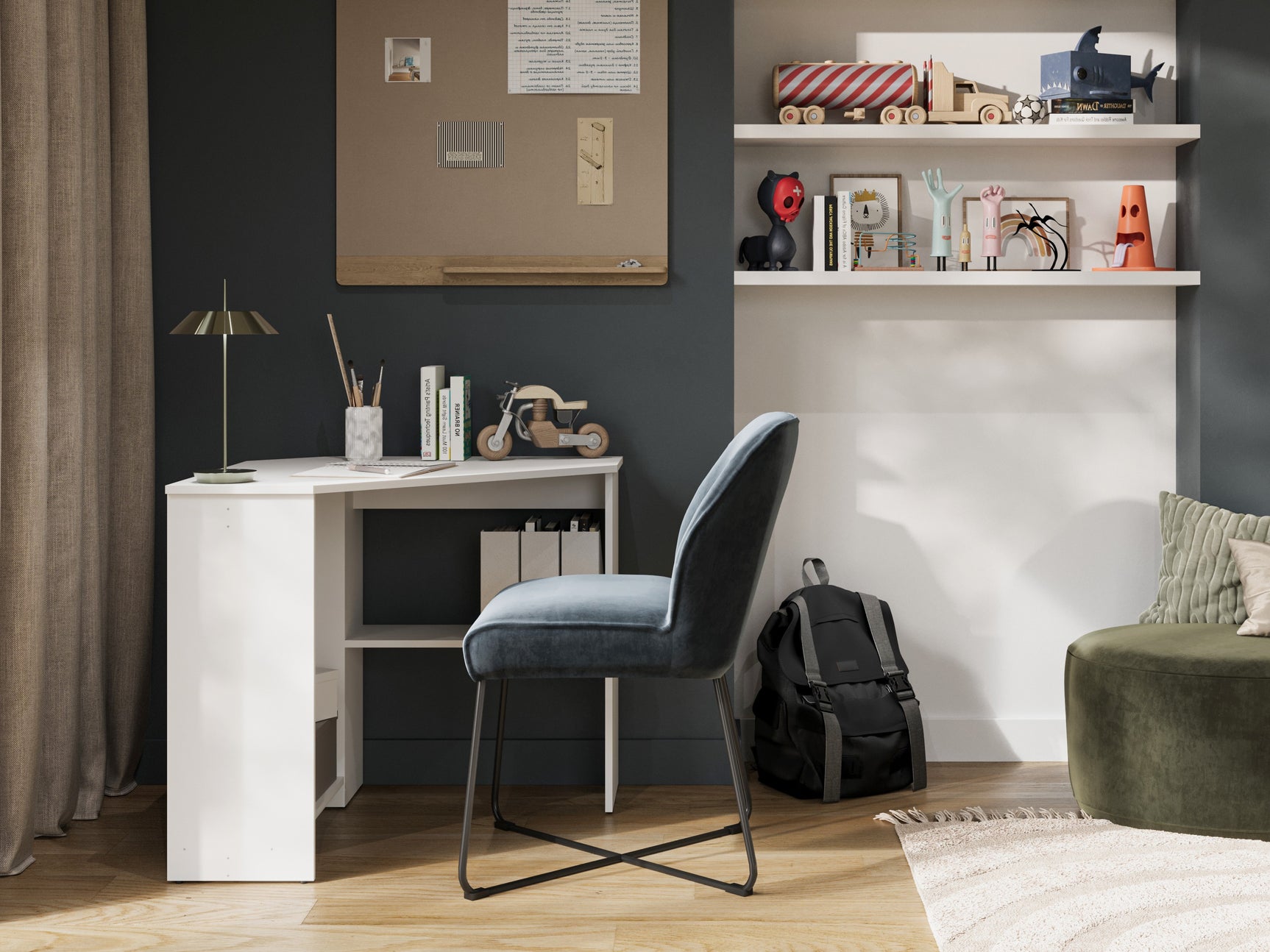 Hjørneskrivebord Austin 302 4230347