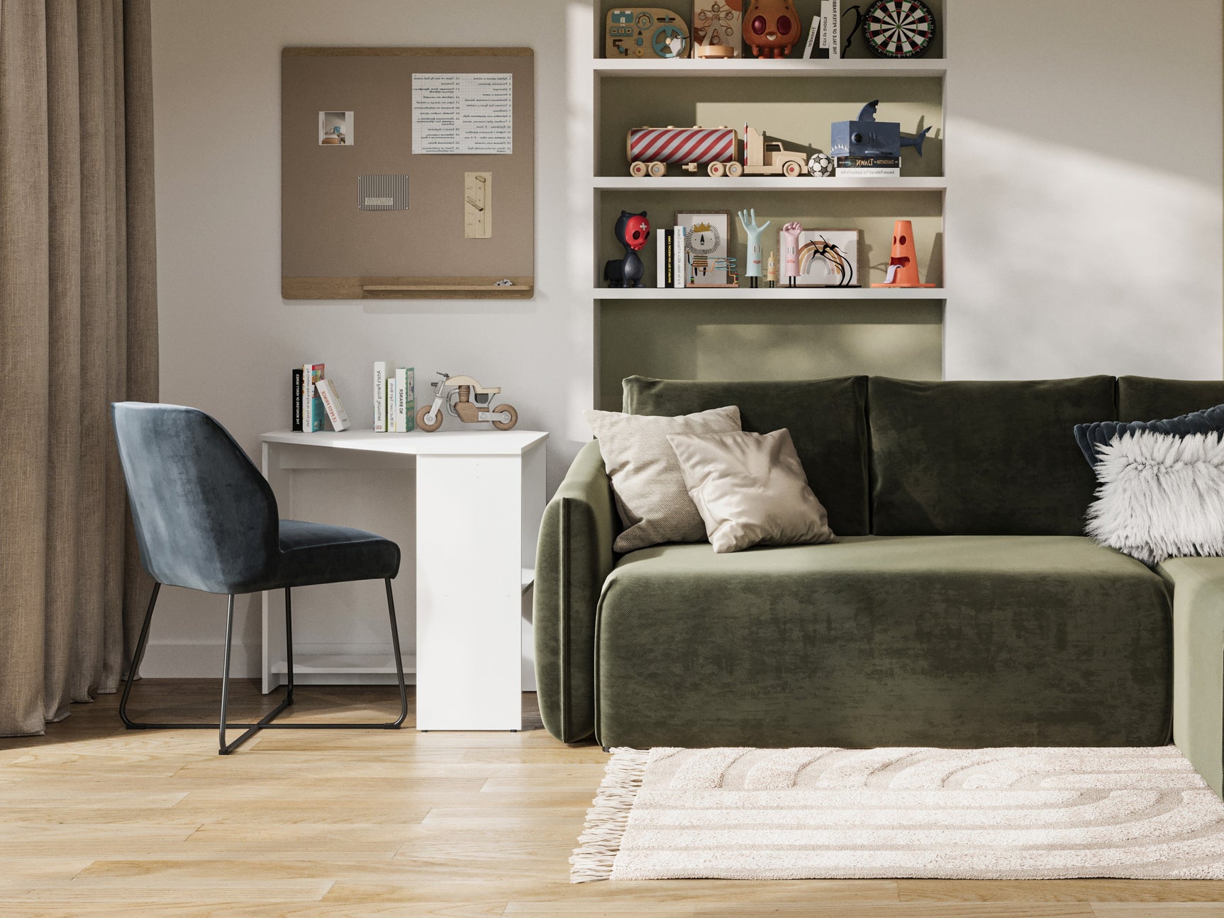 Hjørneskrivebord Austin 302 4230349