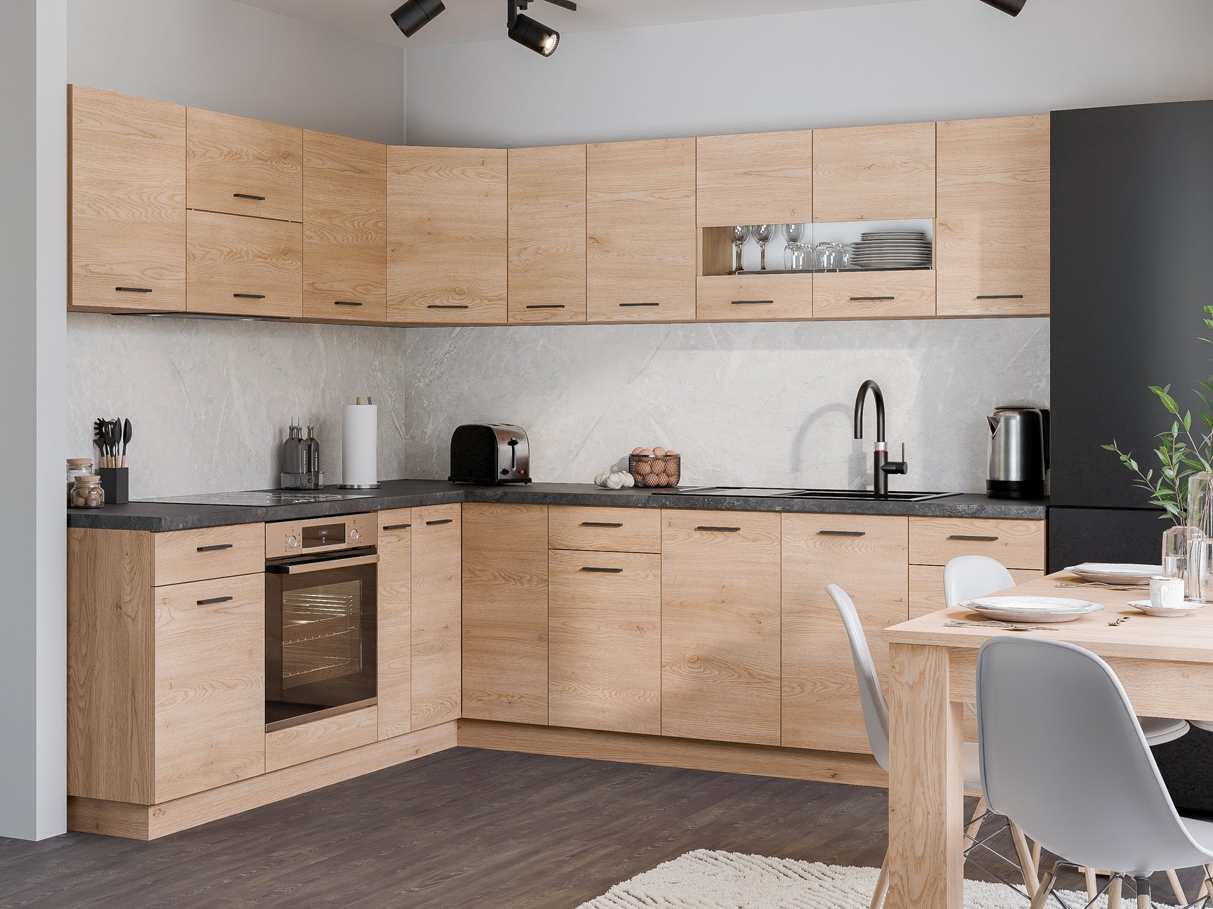 Modulært hjørnevægskab Ati Torro 111