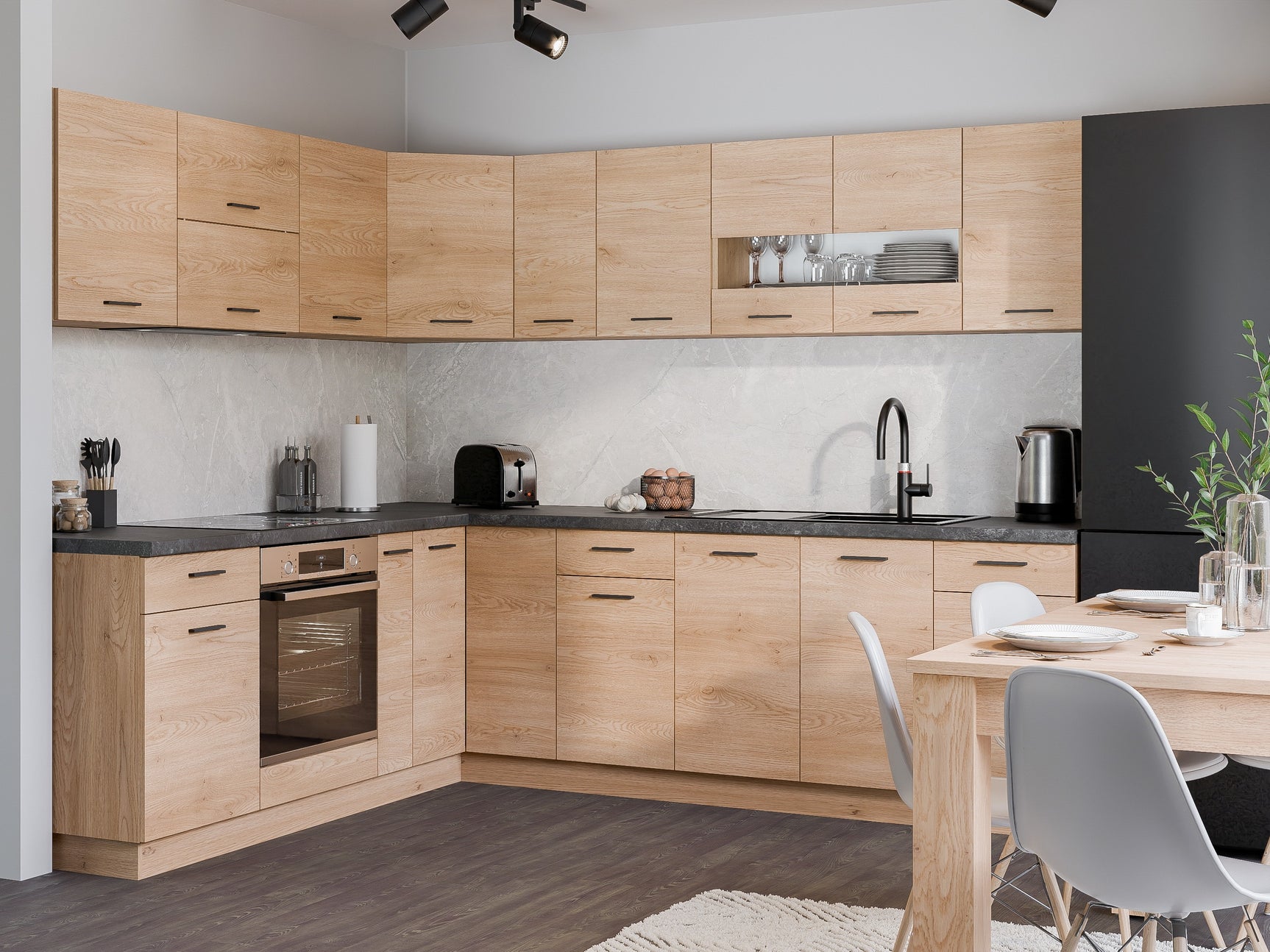 Modulopbygget vaskeskab med låger Ati Torro 118