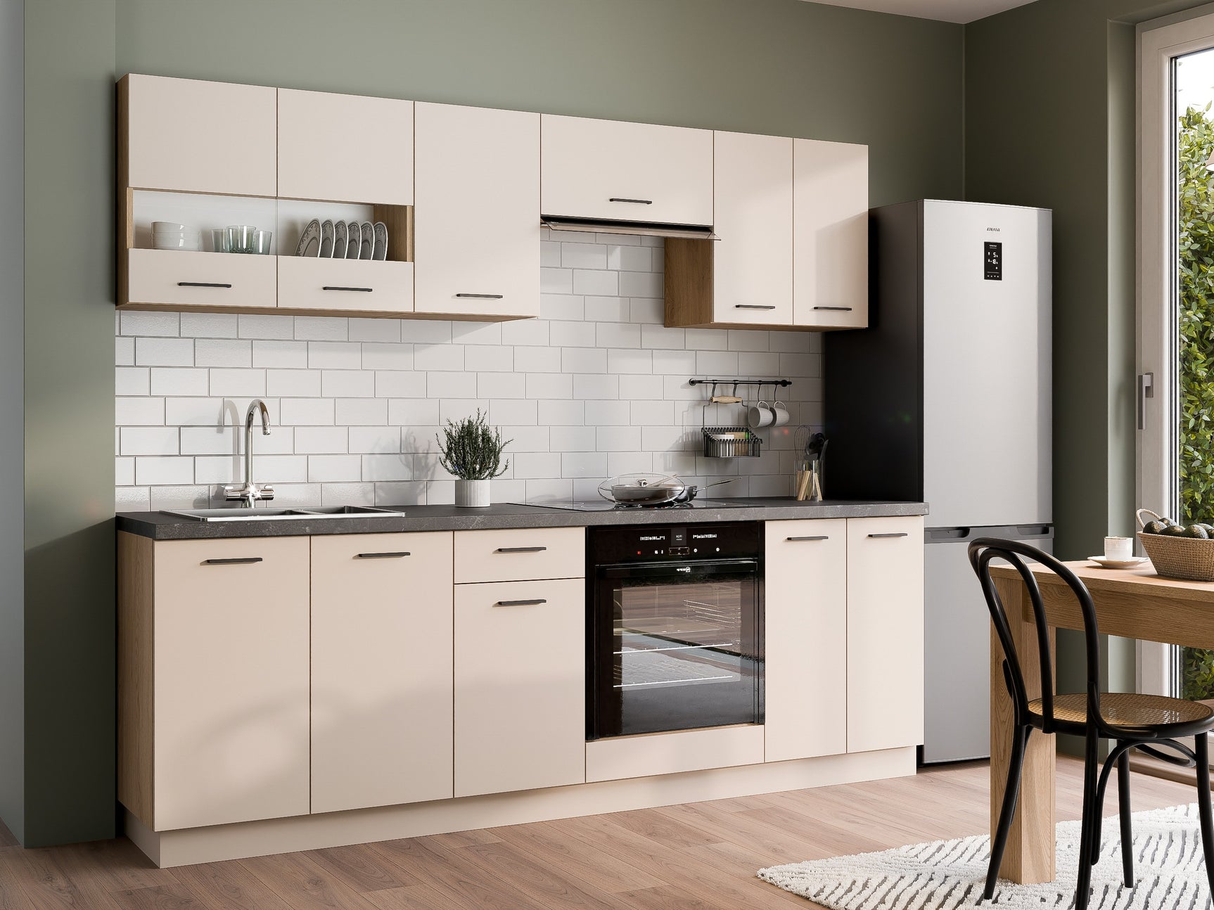 Modulært vægskab Ati Cashmere 102