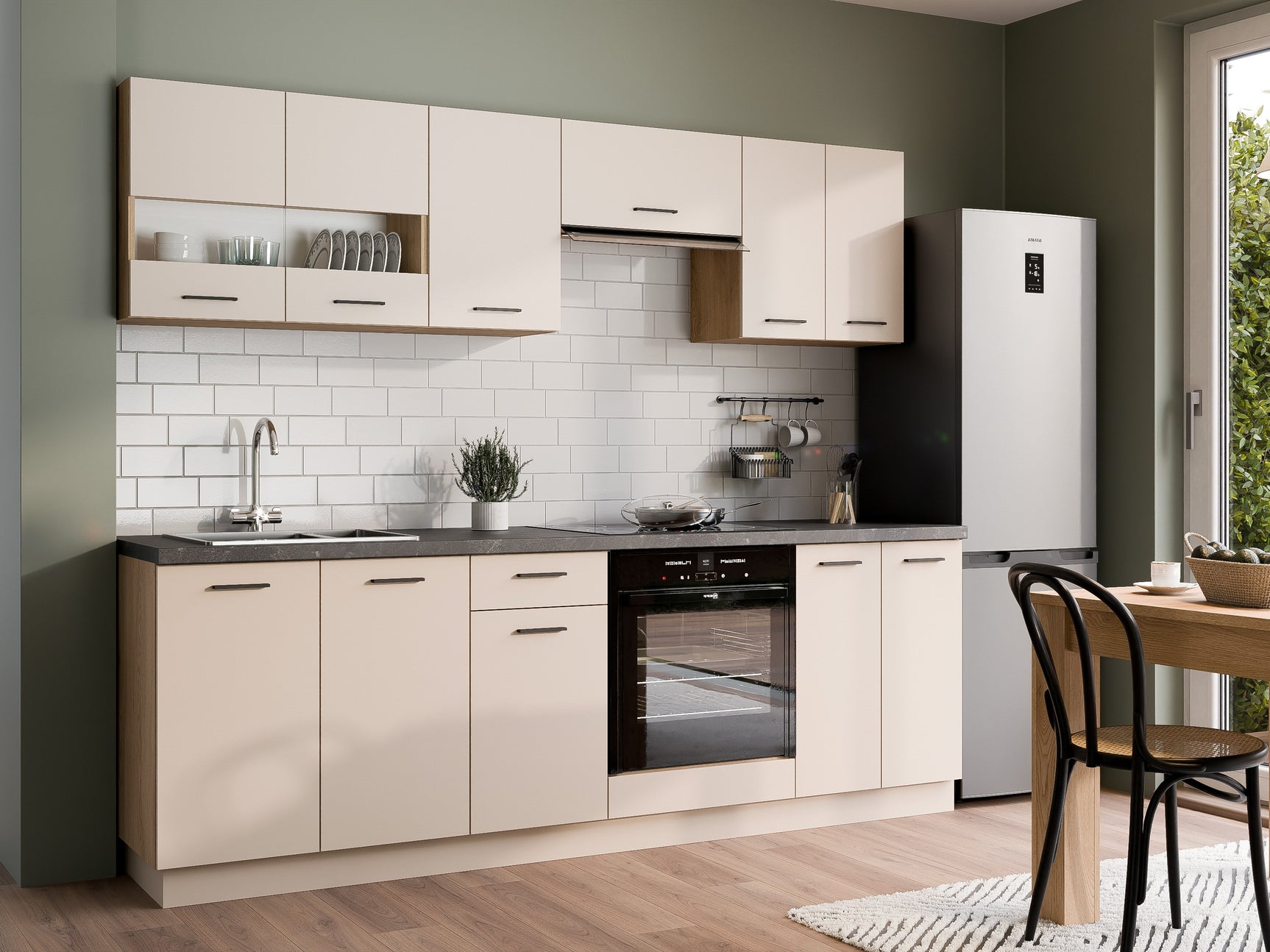 Modulært vægskab Ati Cashmere 103