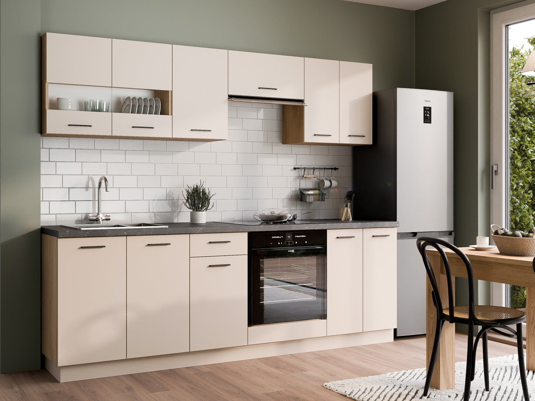 Modulært vægskab Ati Cashmere 106