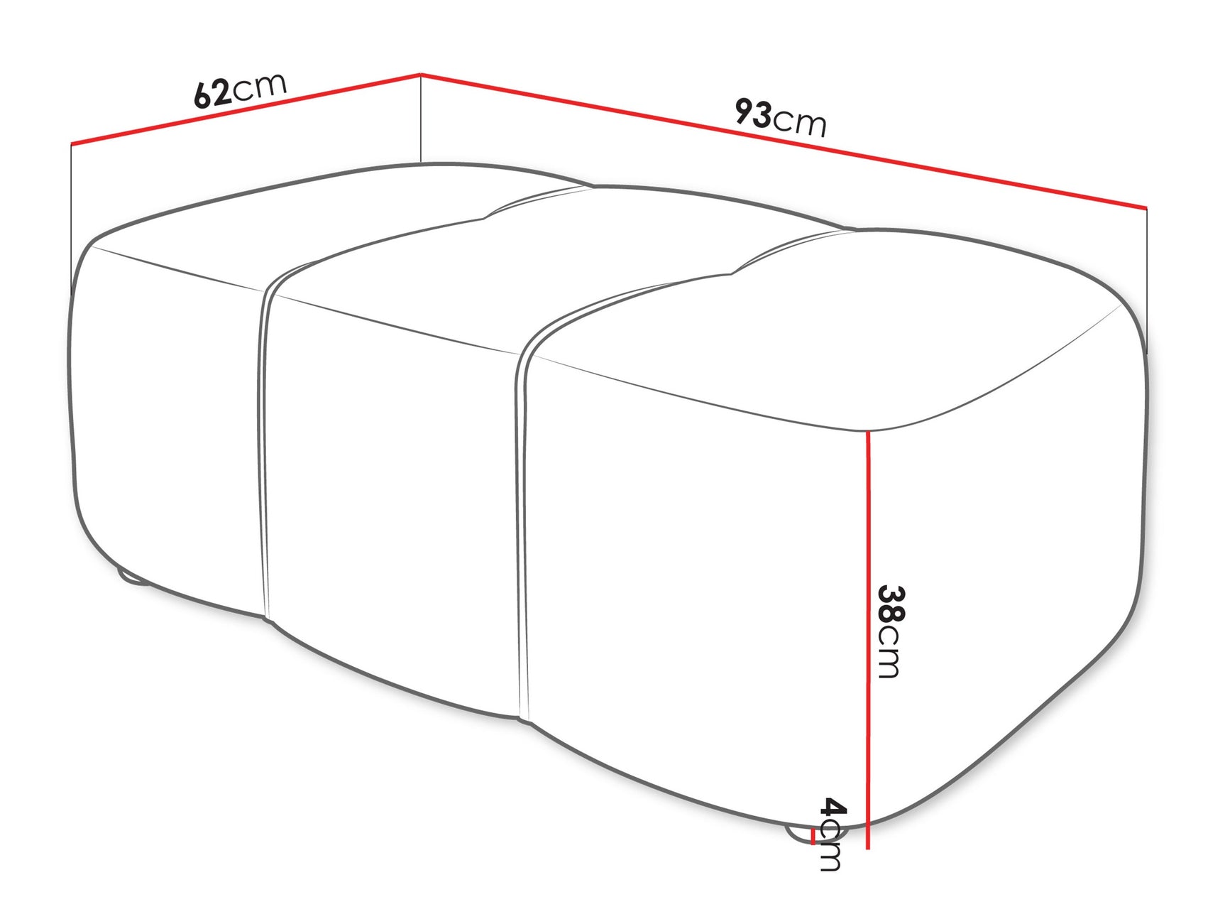 Polstret bænk Comfivo 472