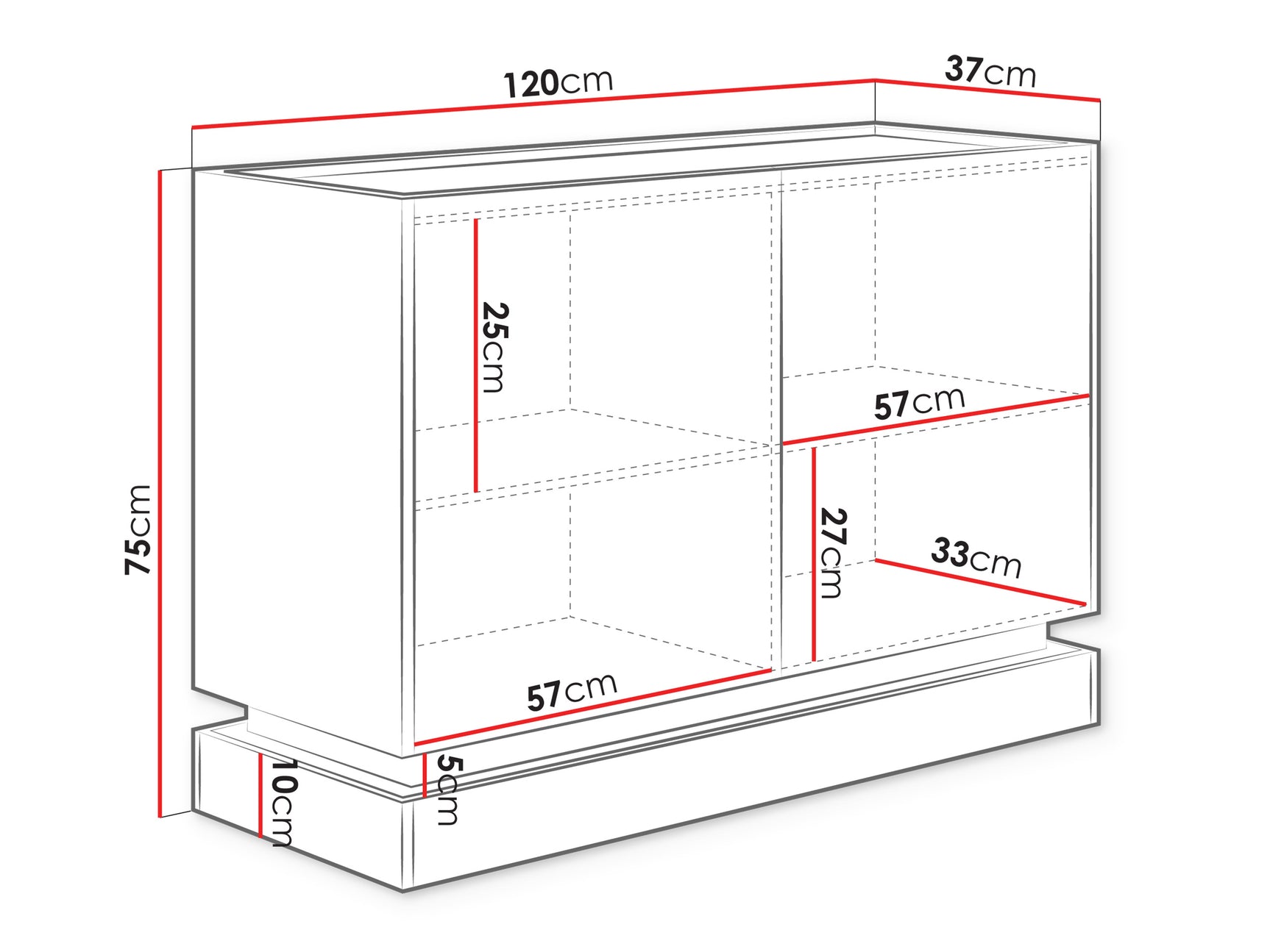 Skænk Comfivo Dalvenu 100