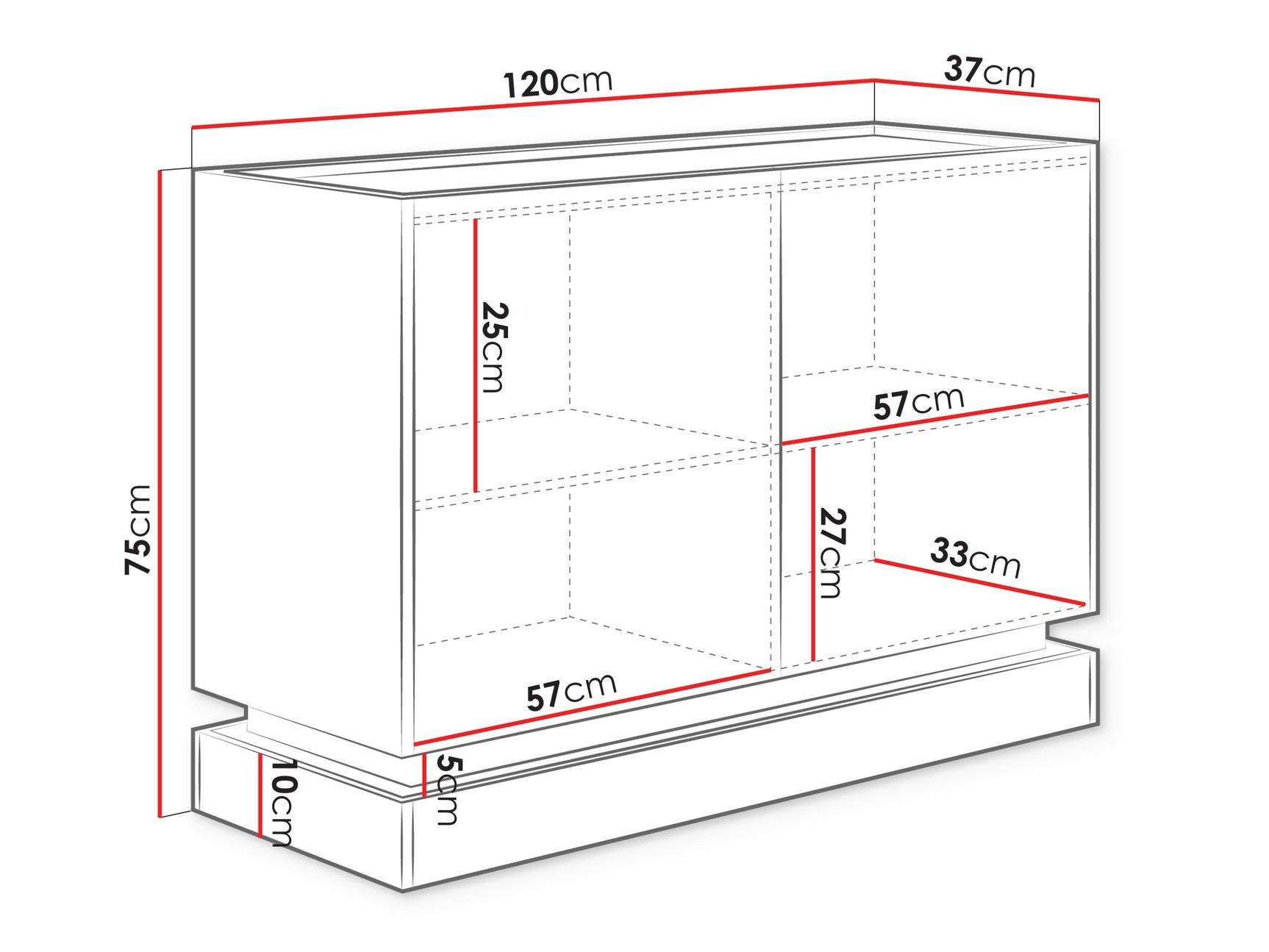 Skænk Comfivo Dalvenu 100