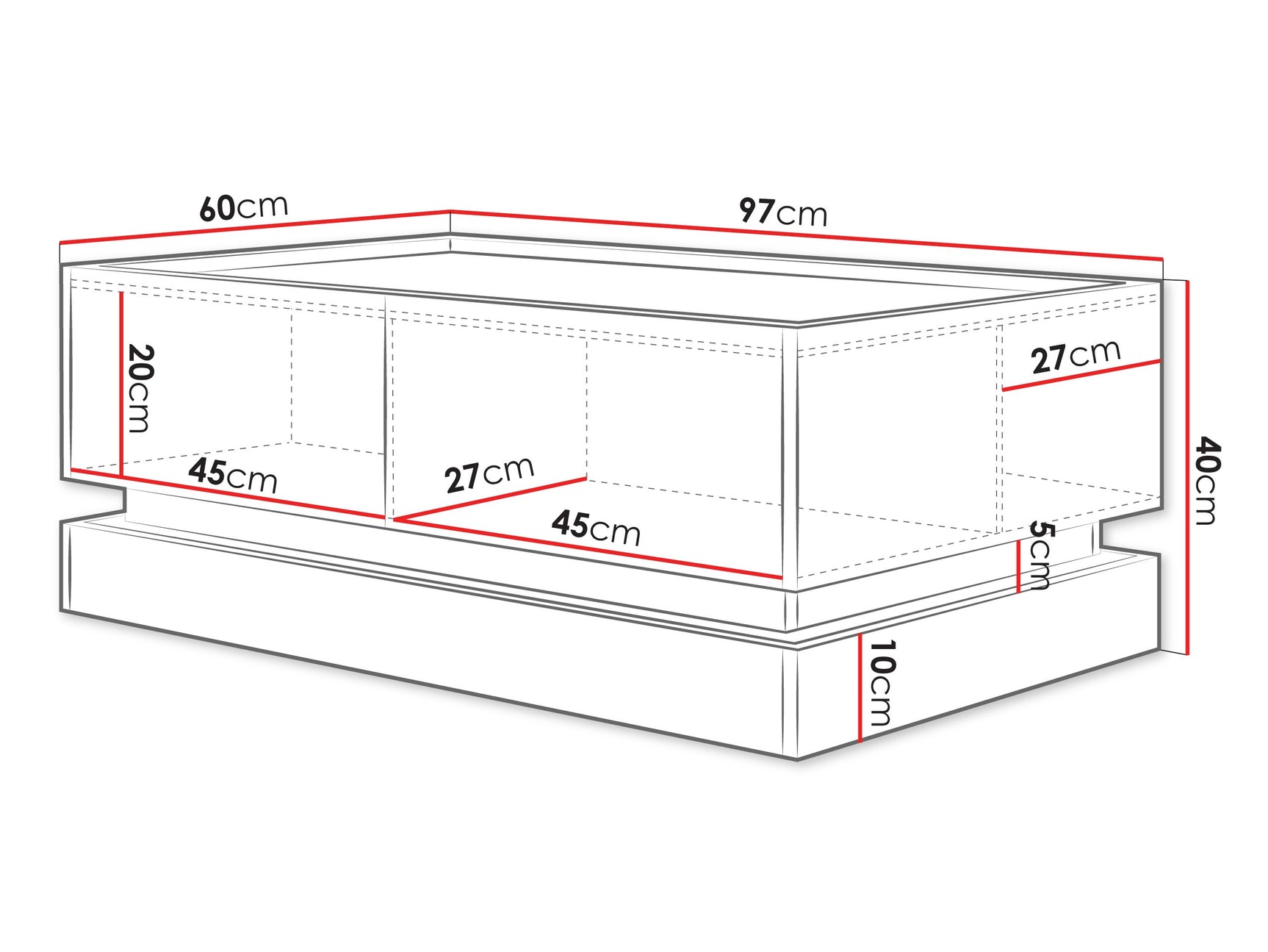 Sofabord Comfivo Dalvenu 103
