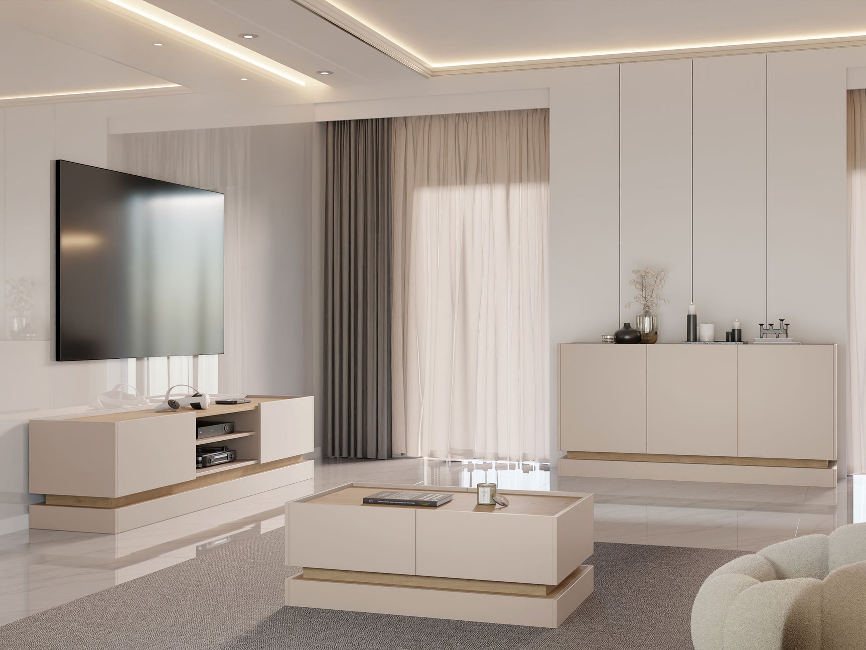 Stuemøbler-sæt Comfivo Dalvenu 104