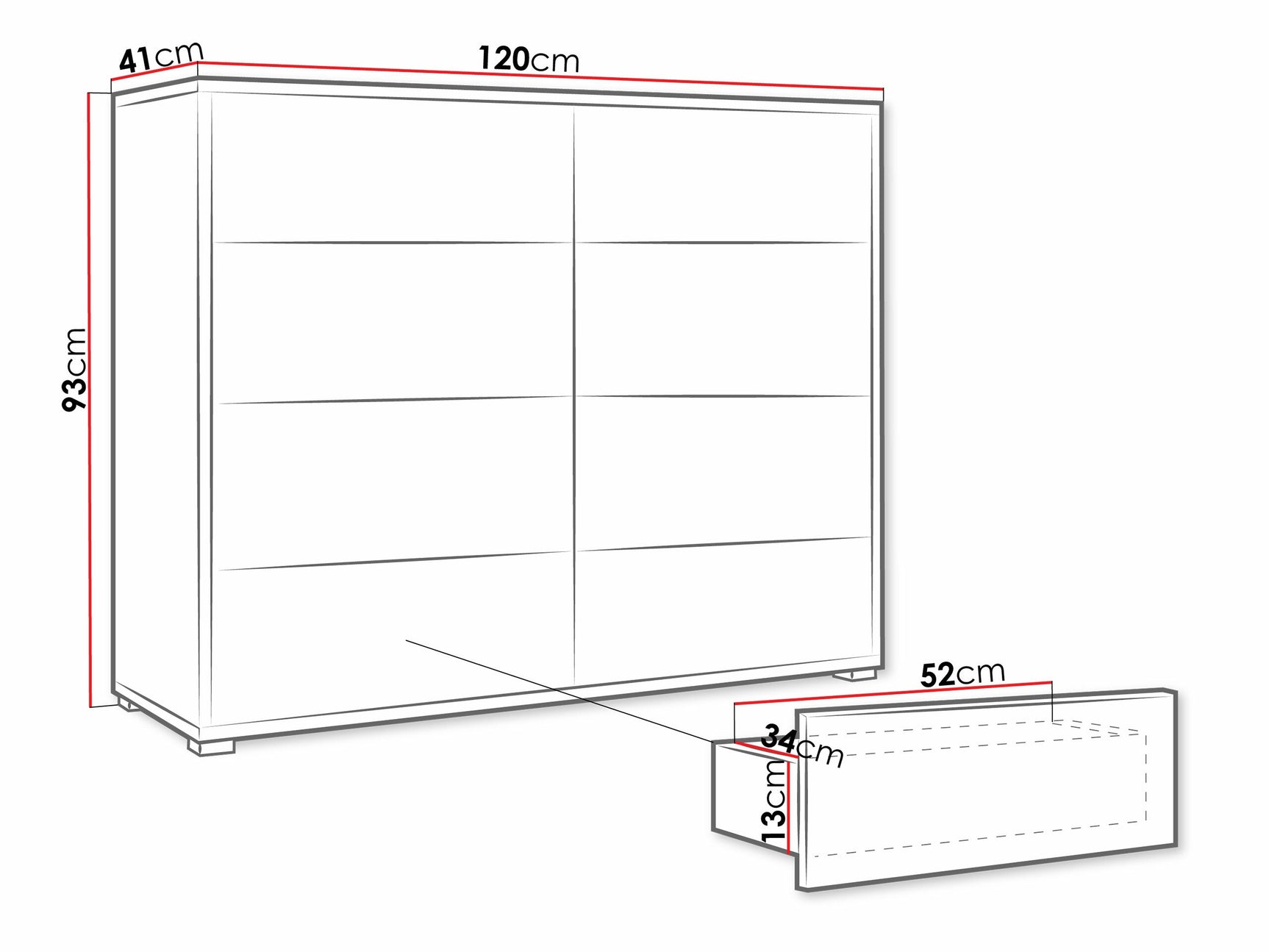 Kommode Comfivo Fersoe 104 4241653