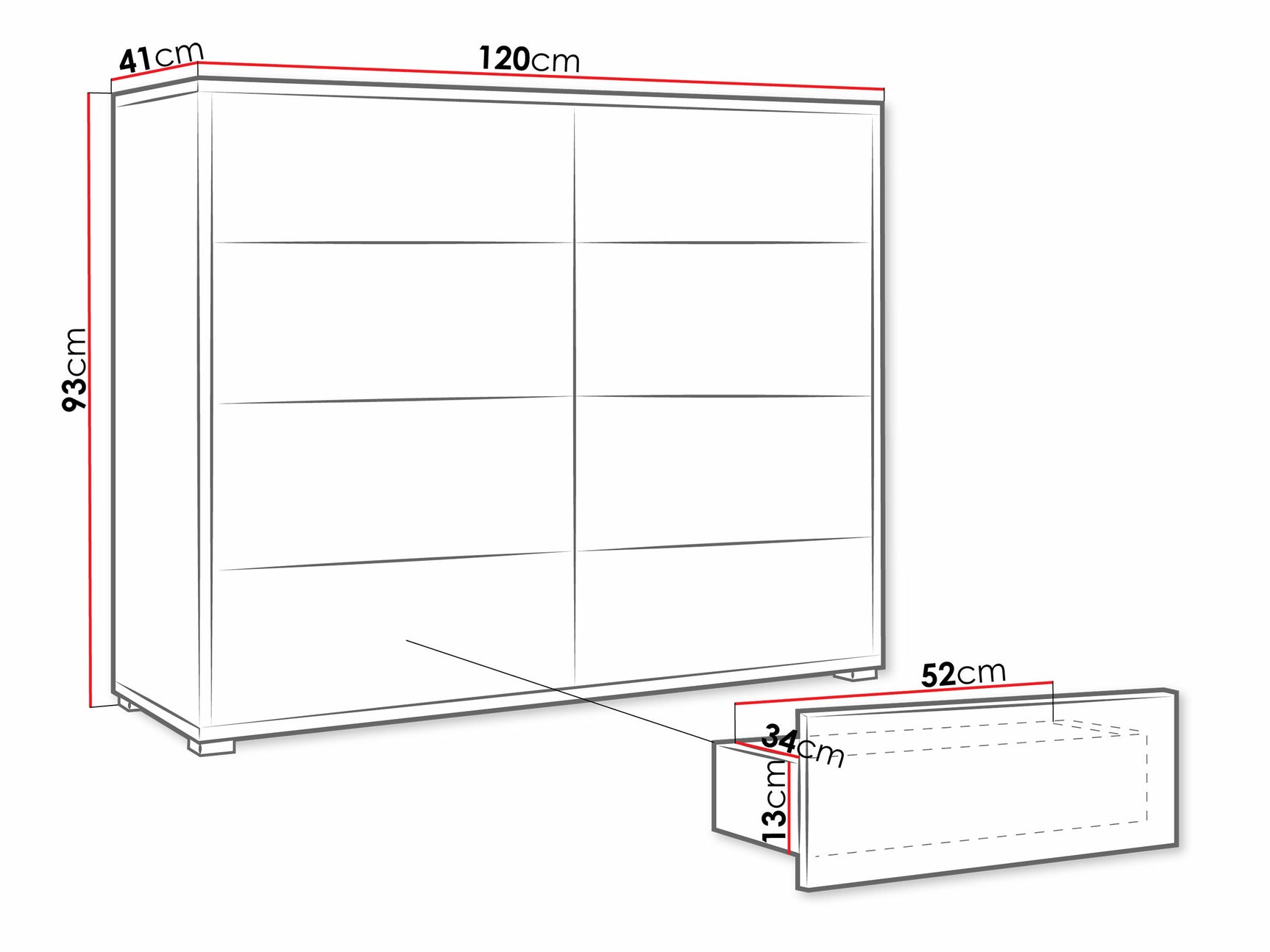 Kommode Comfivo Fersoe 104 4241654