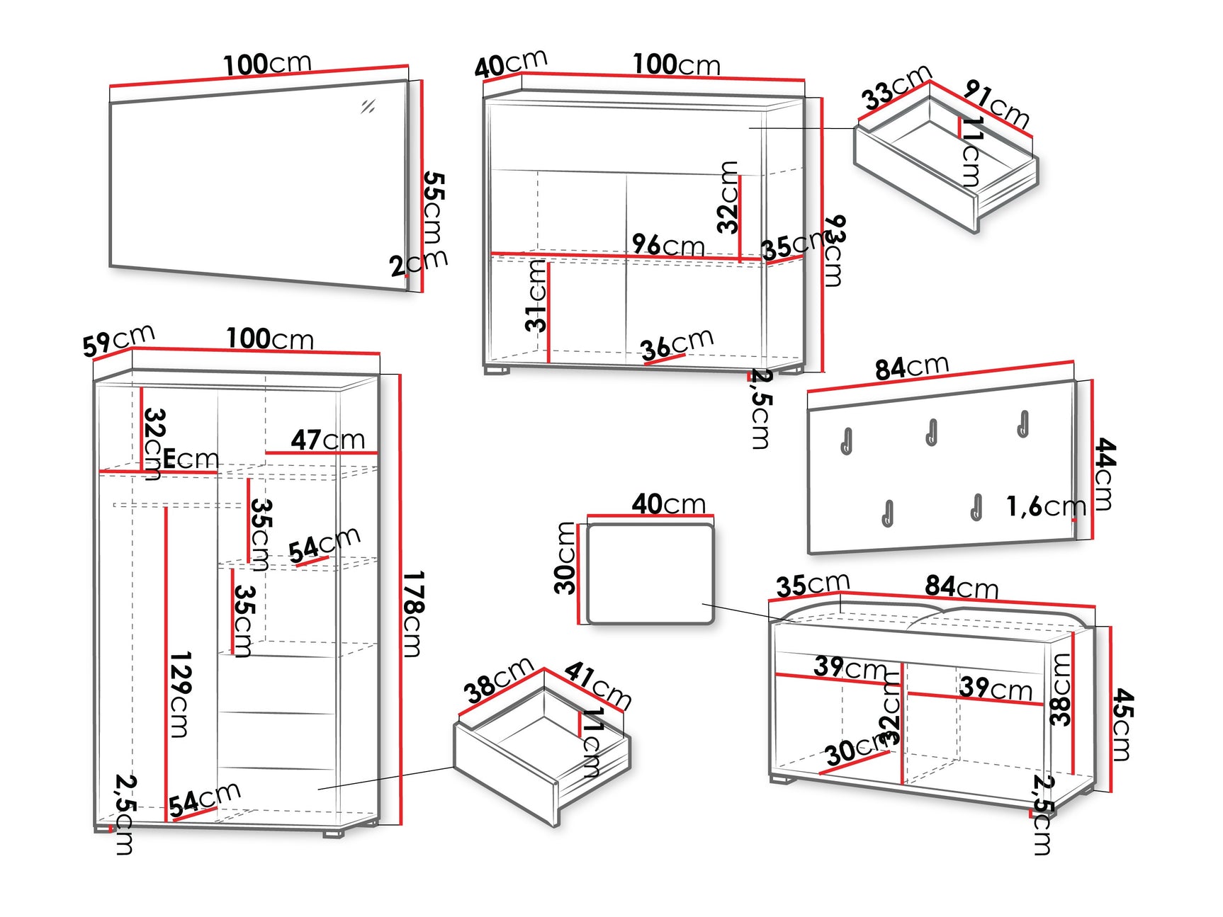 Entrésæt Comfivo Fersoe 118