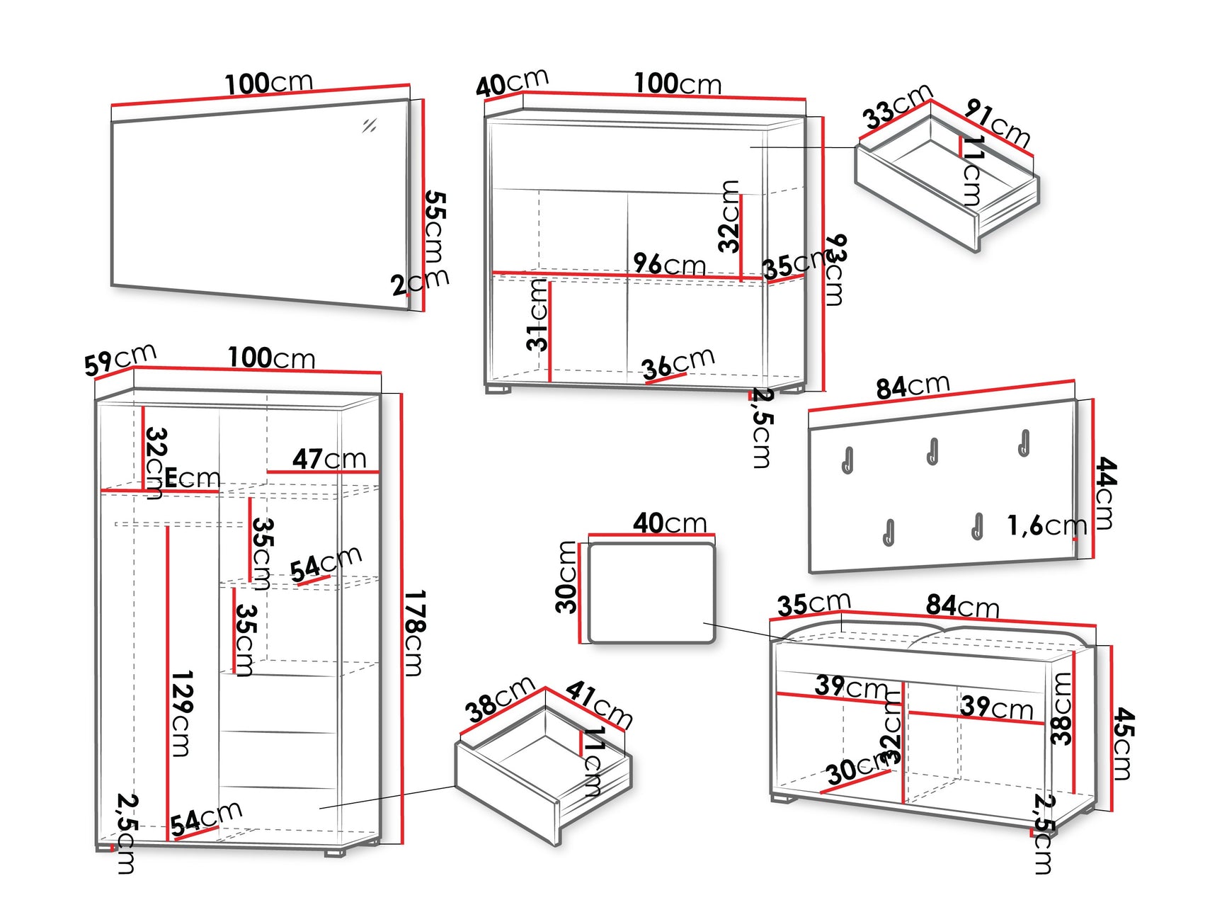 Entrésæt Comfivo Fersoe 118