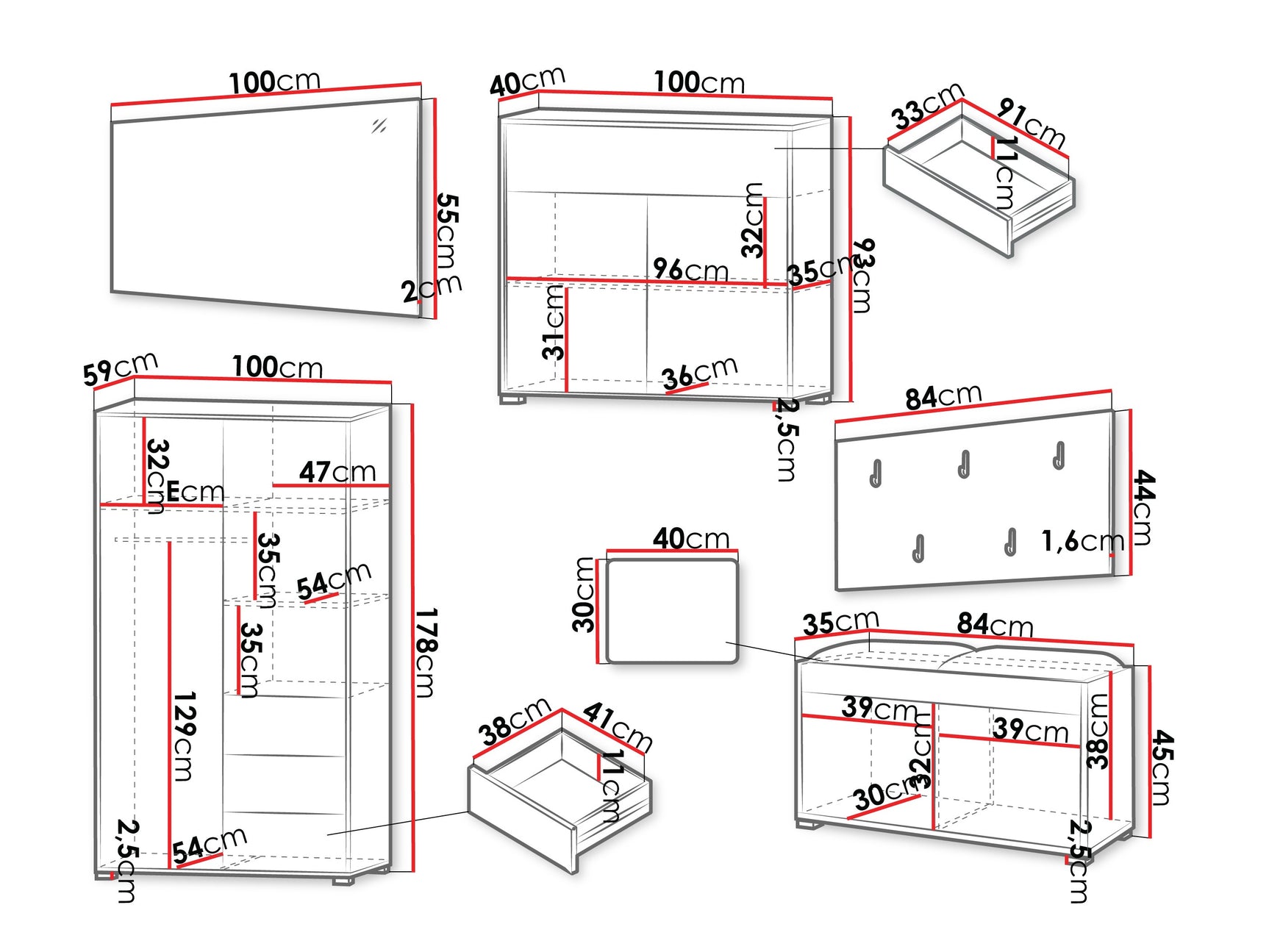Entrésæt Comfivo Fersoe 118
