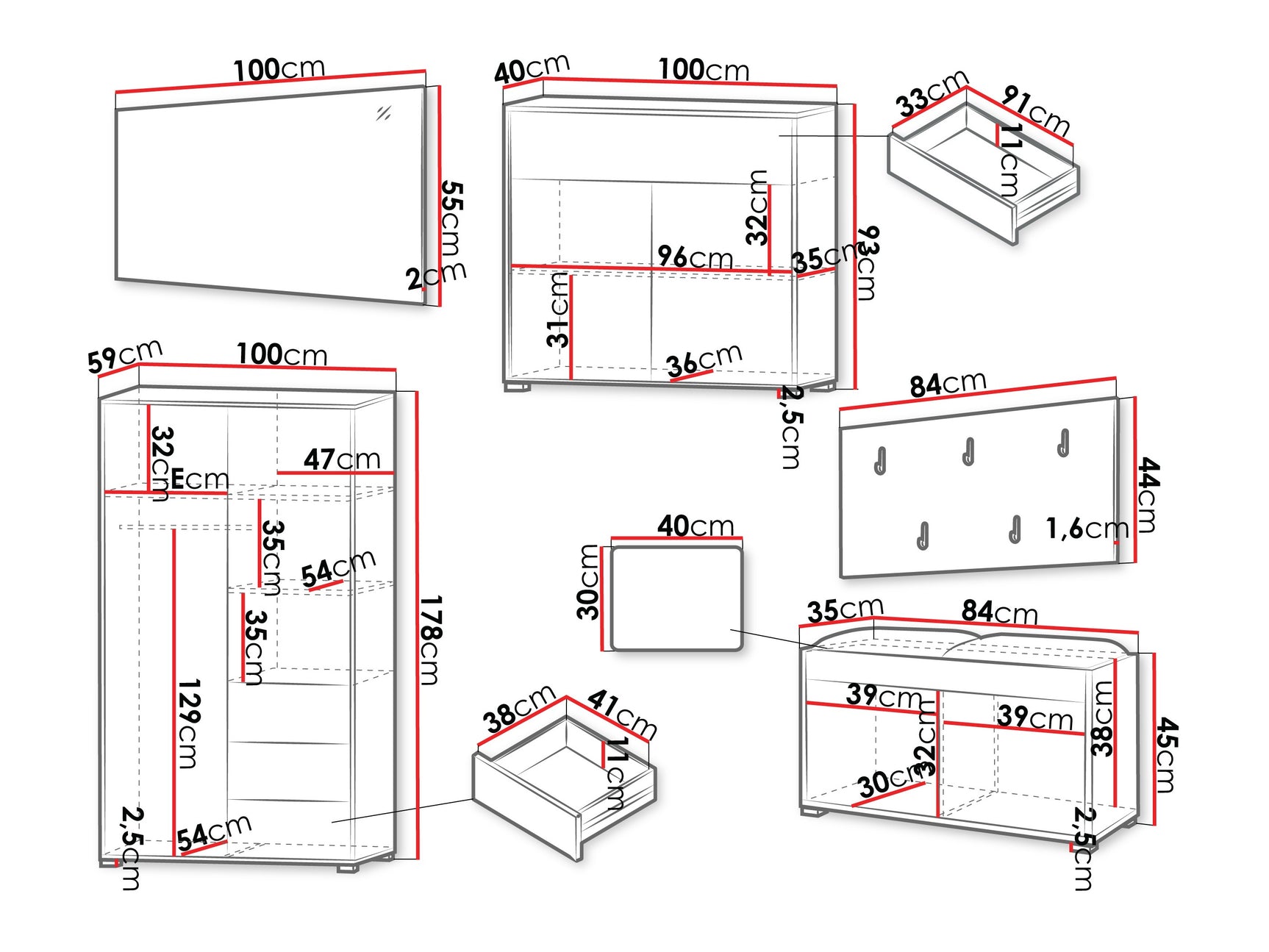 Entrésæt Comfivo Fersoe 118