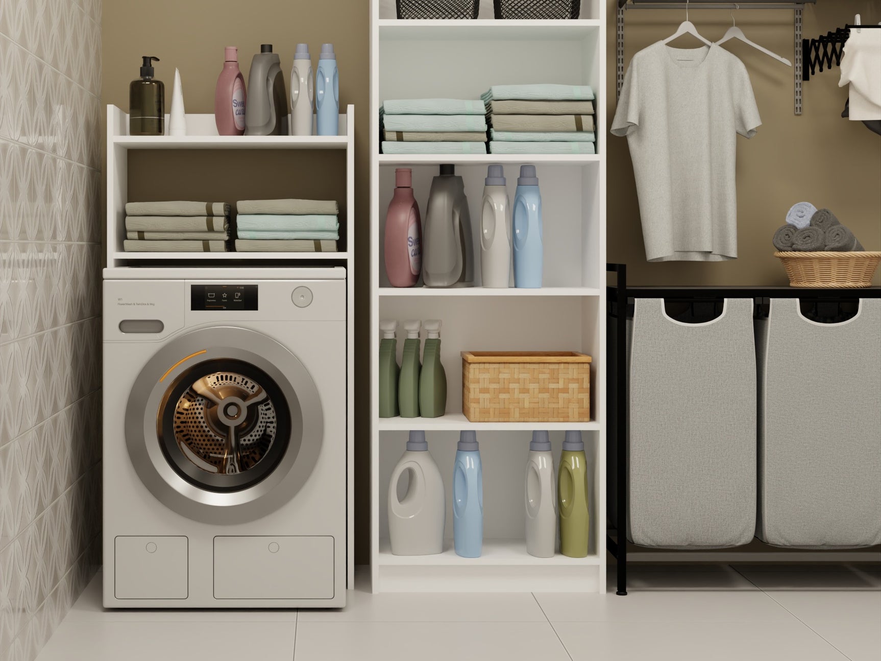 Reol til badeværelse Mandeville 332