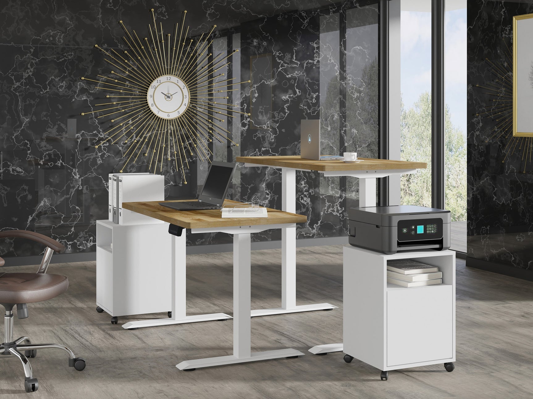 Højdejusterbart arbejdsbord Buffalo 200