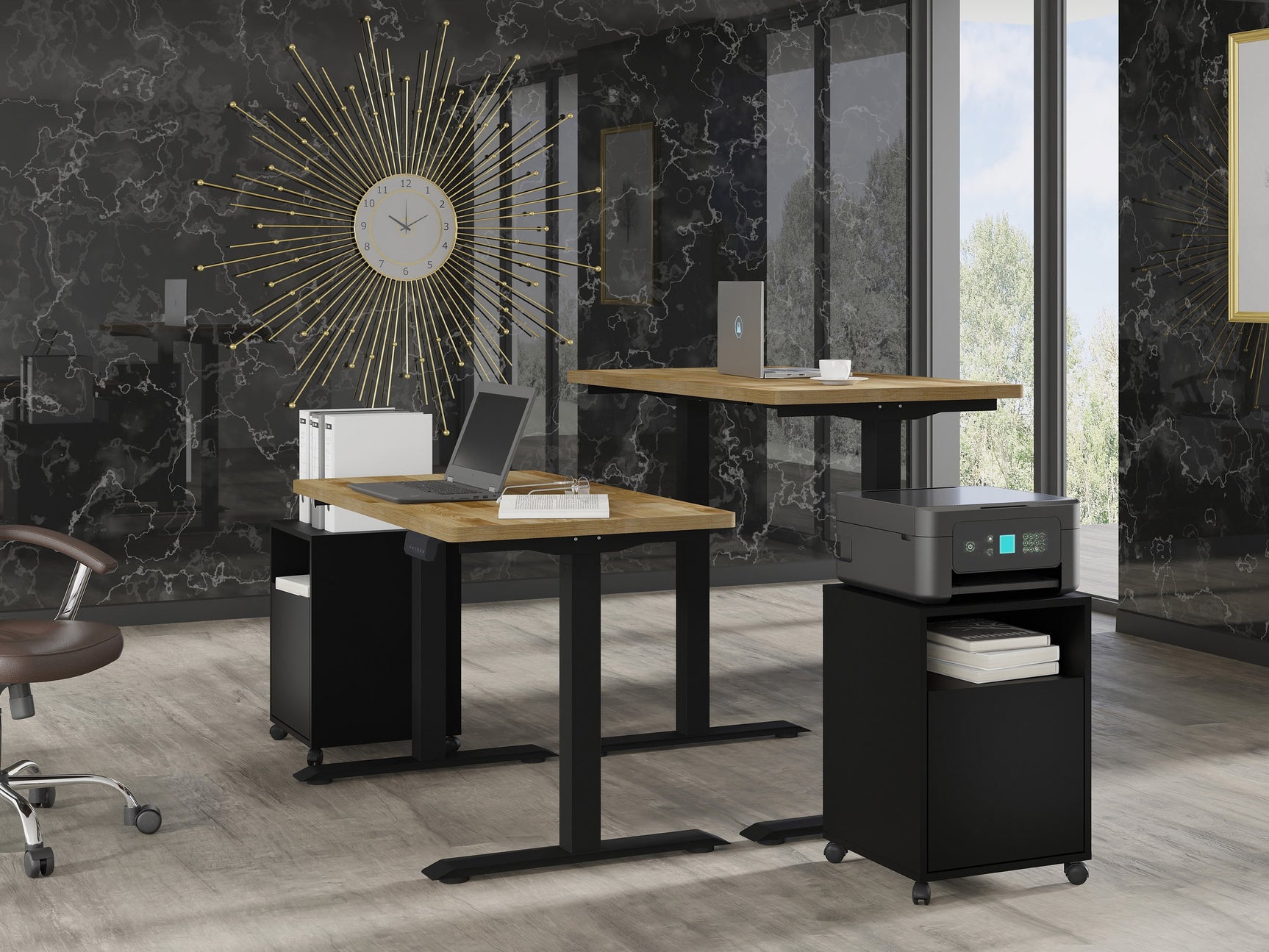 Højdejusterbart arbejdsbord Buffalo 200